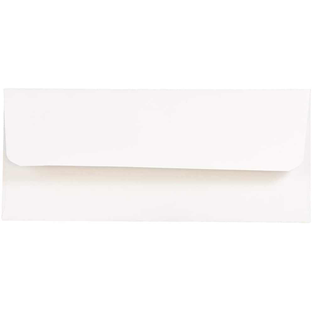 JAM Paper 3" x 6.7" White Booklet Commercial Money Envelopes