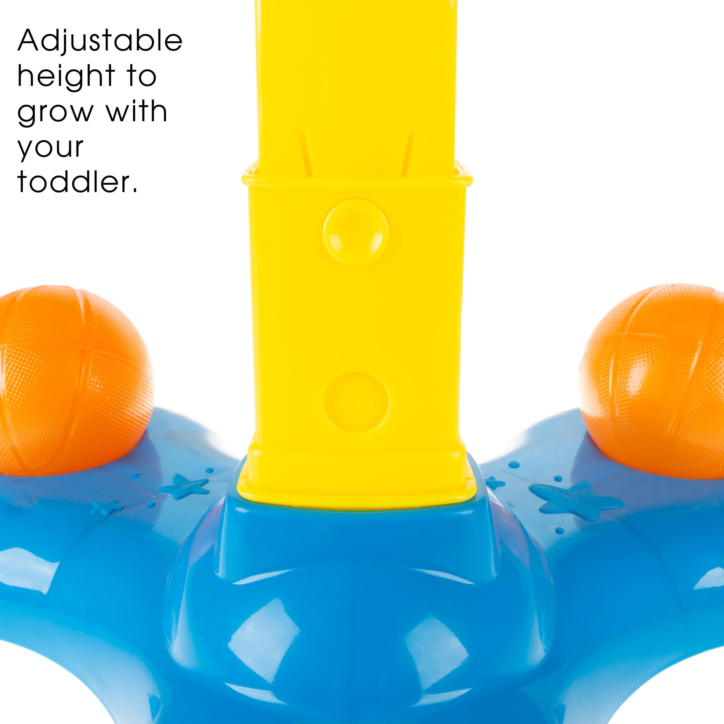 Toy Time Kid&#x27;s Mini Basketball Hoop