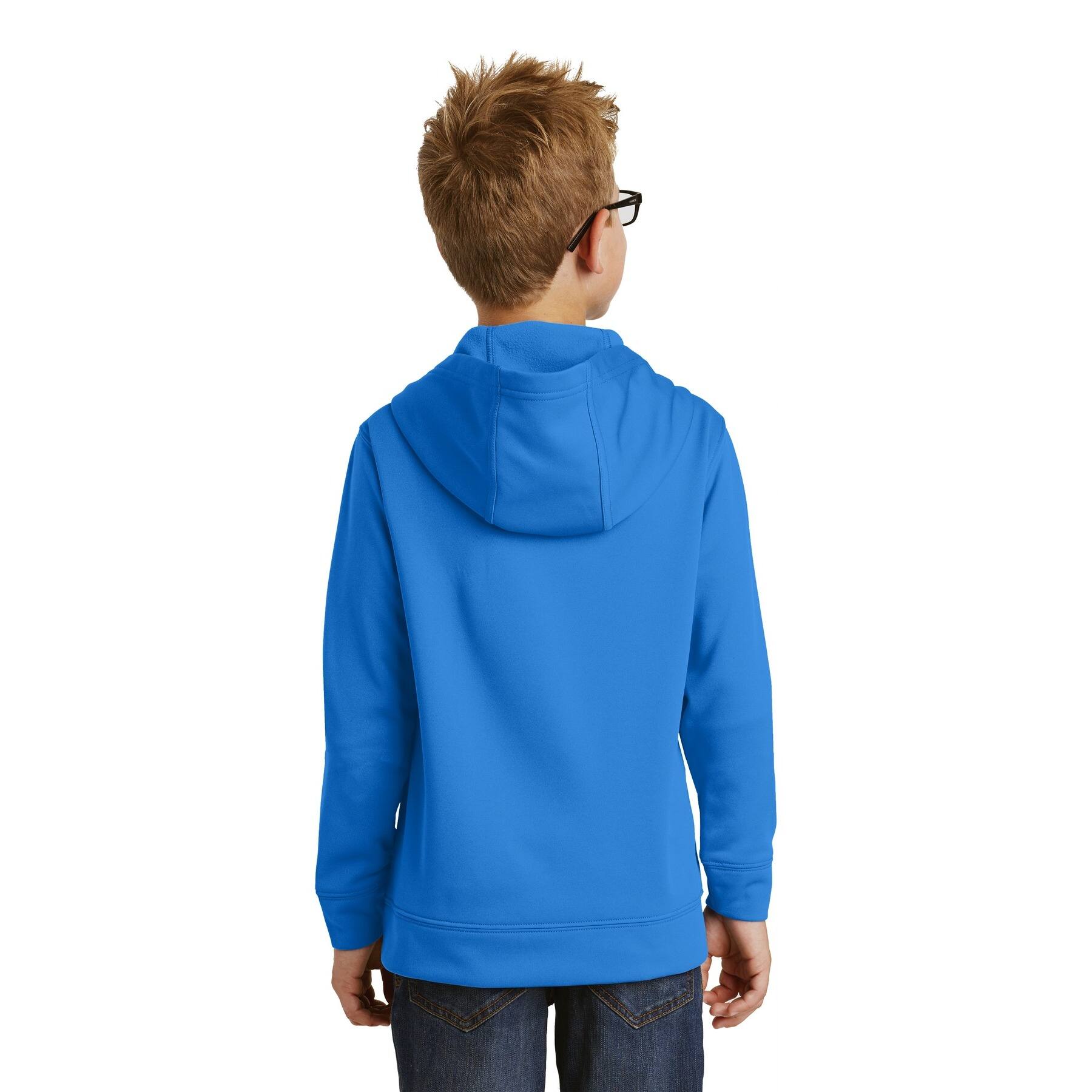 Port & Company® Youth Performance Fleece Pullover Hooded Sweatshirt