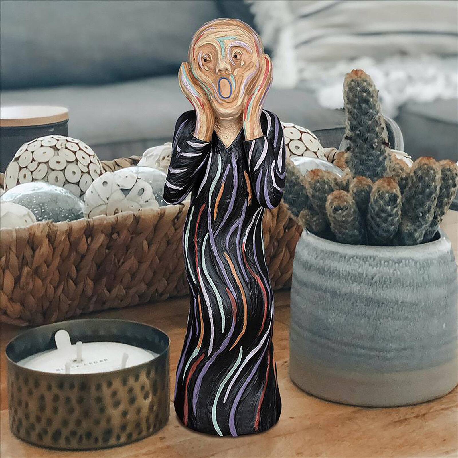 Design Toscano Medium The Silent Scream Statue