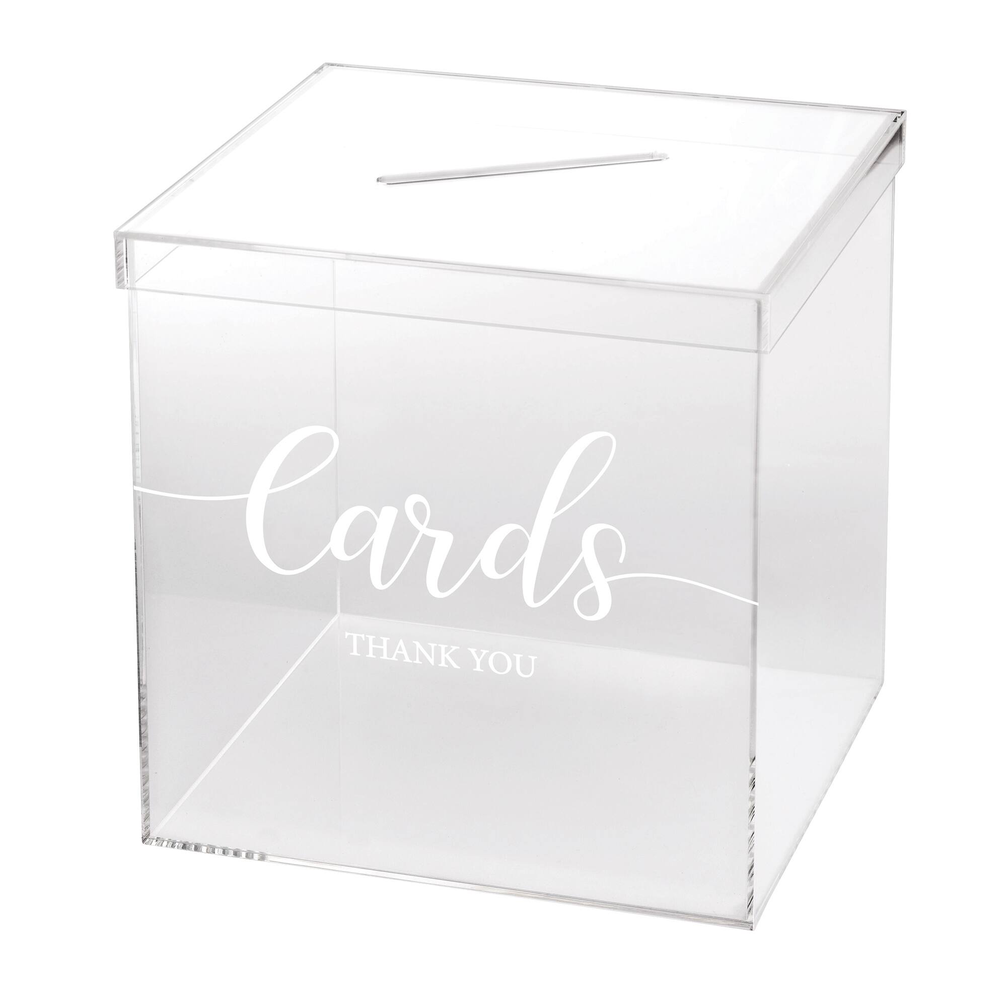 Lillian Rose Clear Acrylic Wedding Card Box Michaels