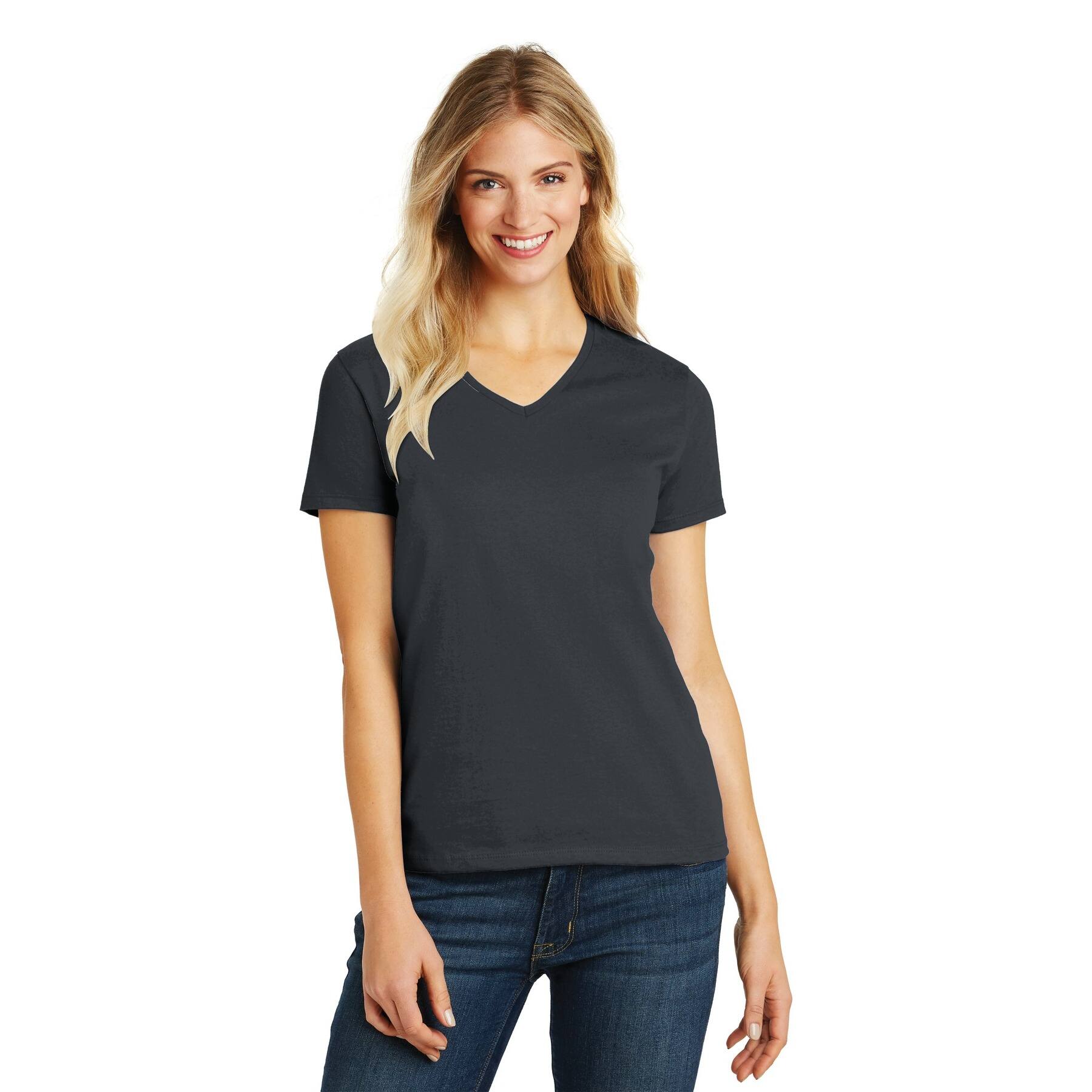District® Women's Perfect Blend® V-Neck T-Shirt