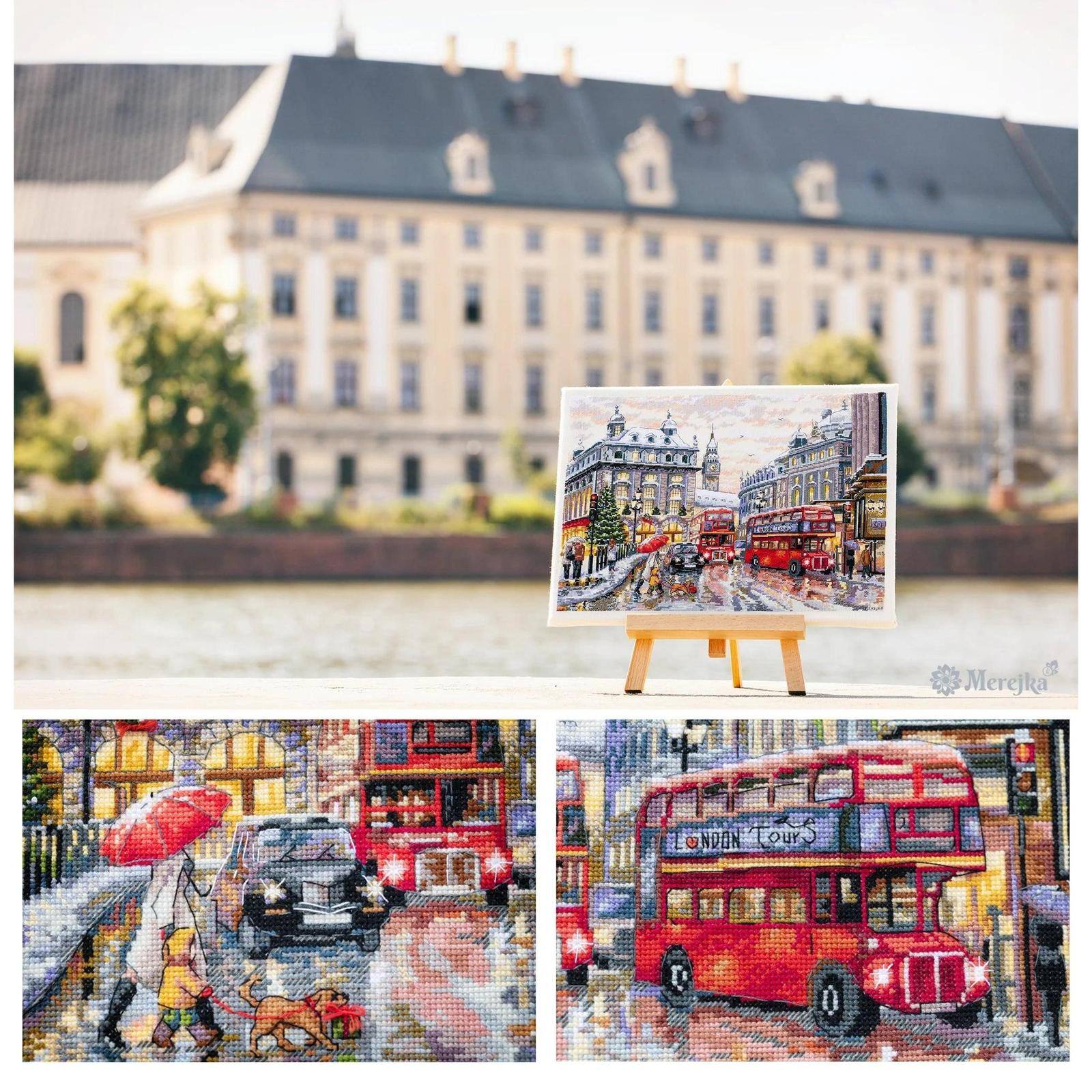 Merejka London Counted Cross Stitch Kit