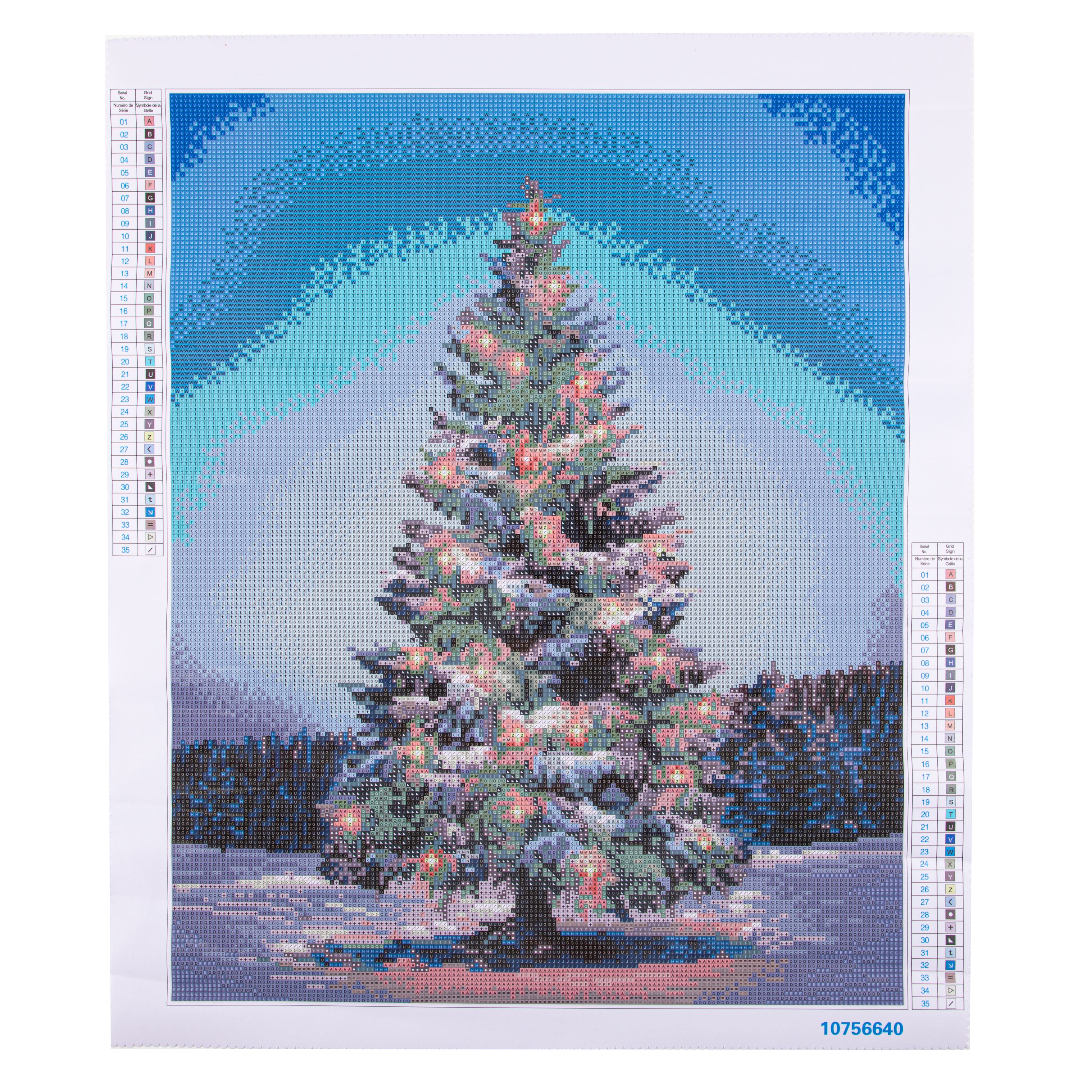 16&#x22; x 20&#x22; Outdoor Tree Diamond Art Kit by Make Market&#xAE;