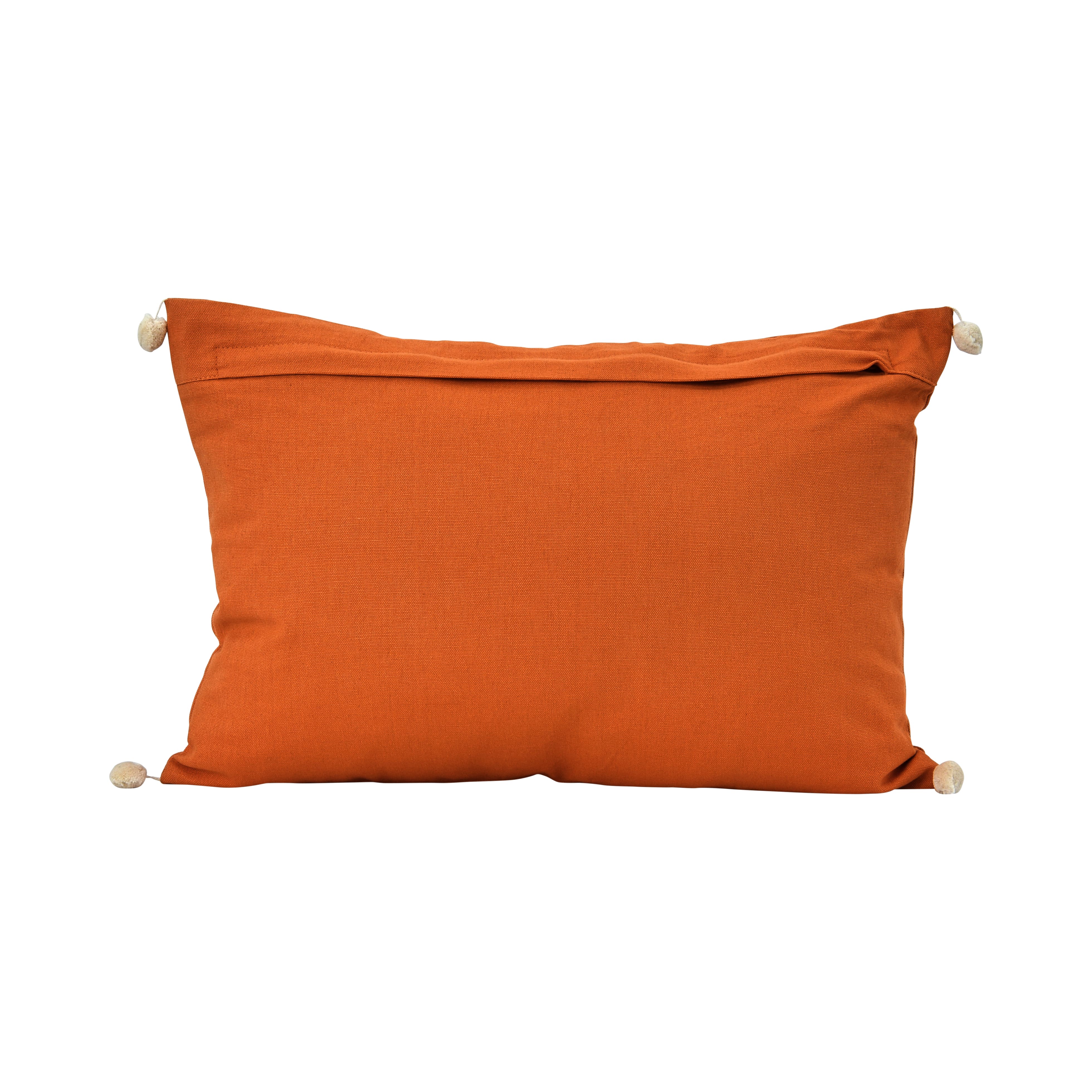 Hello Honey® Embroidered Flowers & French Knots Lumbar Throw Pillow