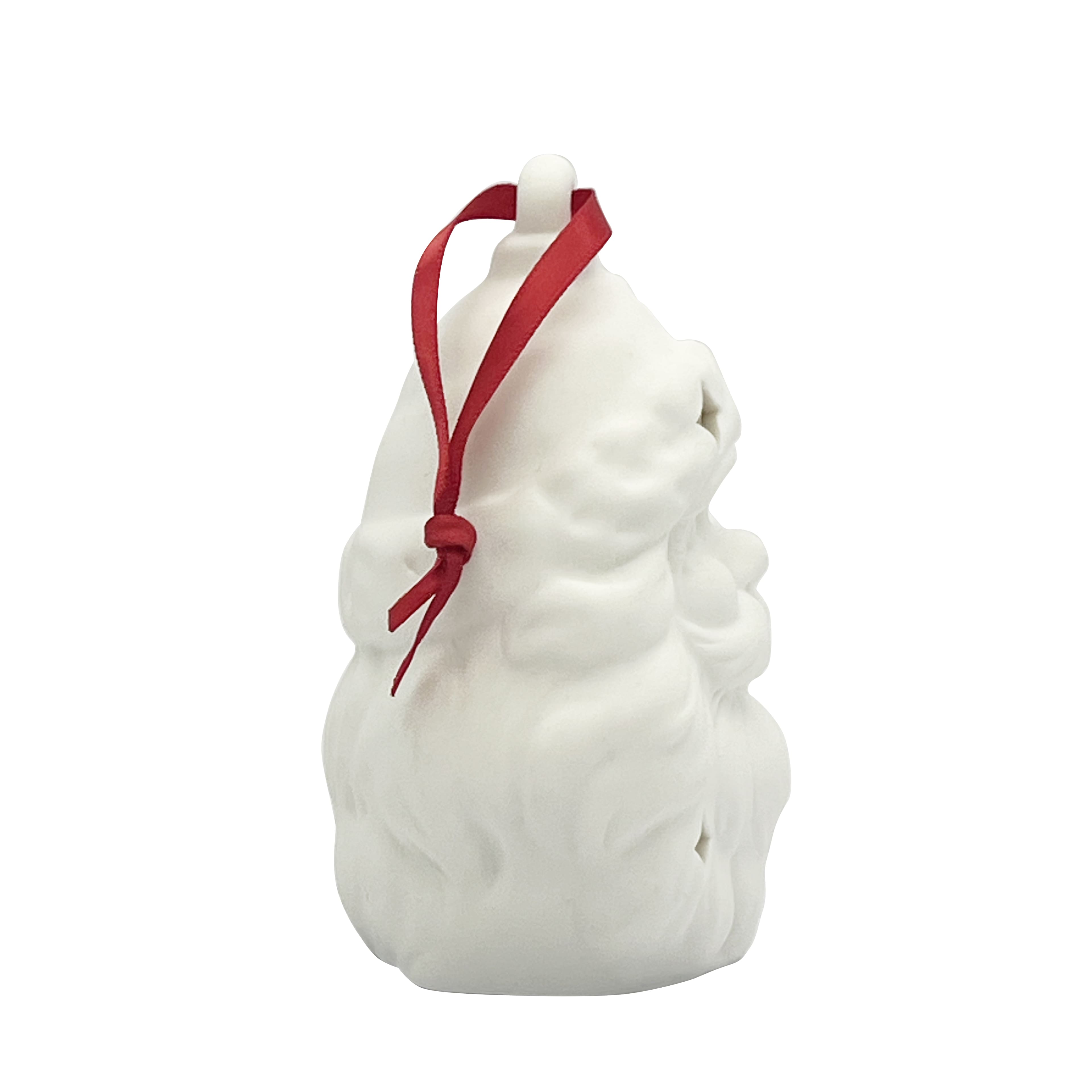 4&#x22; DIY LED Ceramic Santa Ornament by Make Market&#xAE;