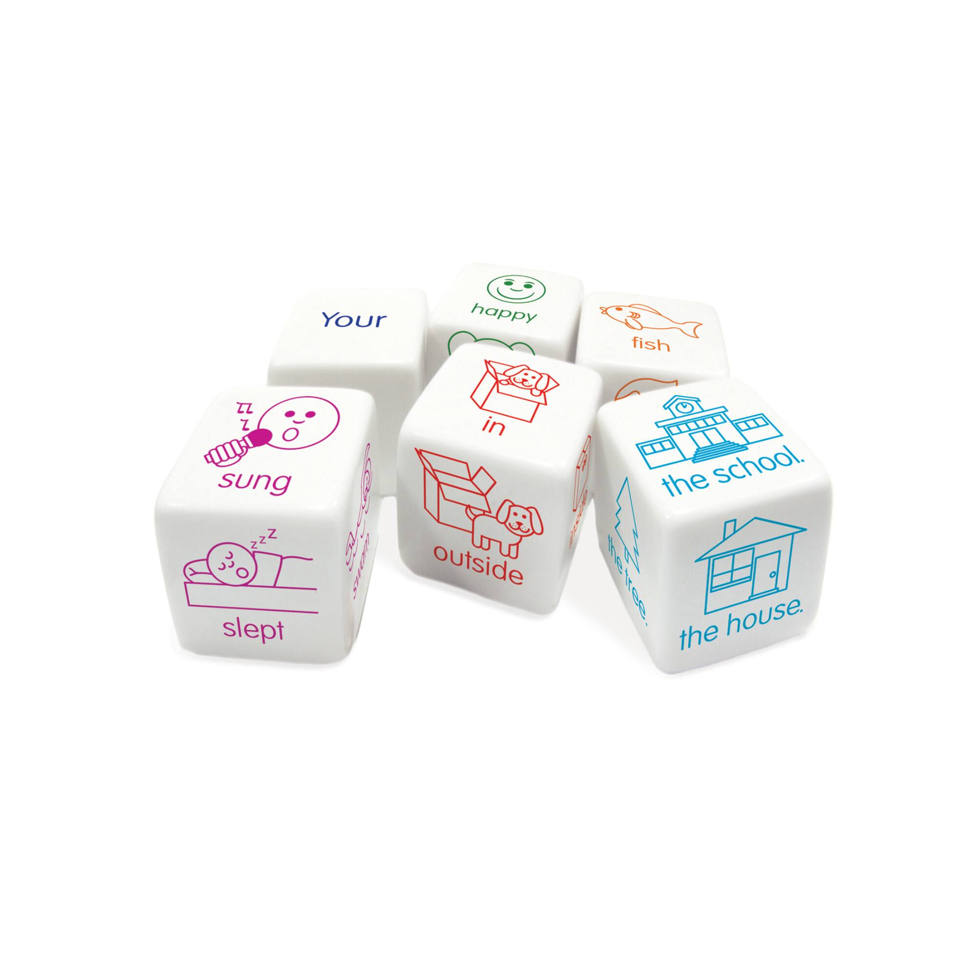 Junior Learning® Sentence Dice Educational Learning Game