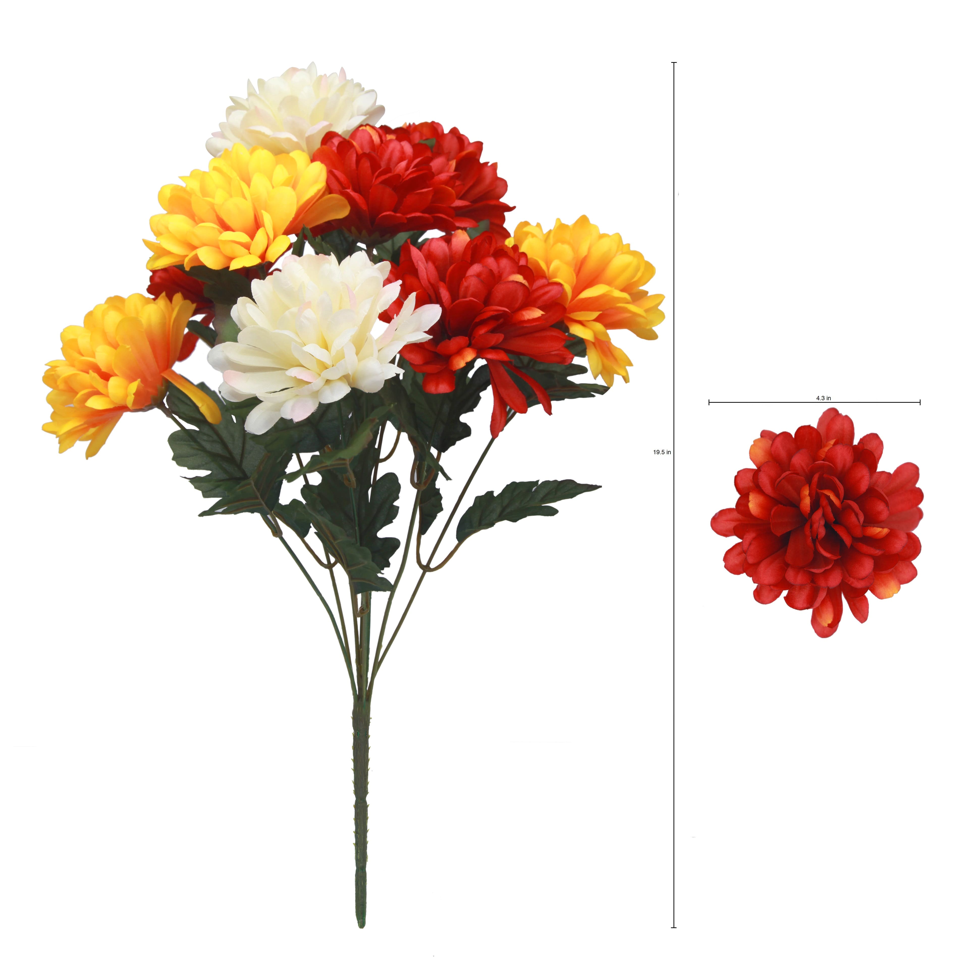 19.5&#x22; Basic Mum Mix Bush by Ashland&#xAE;