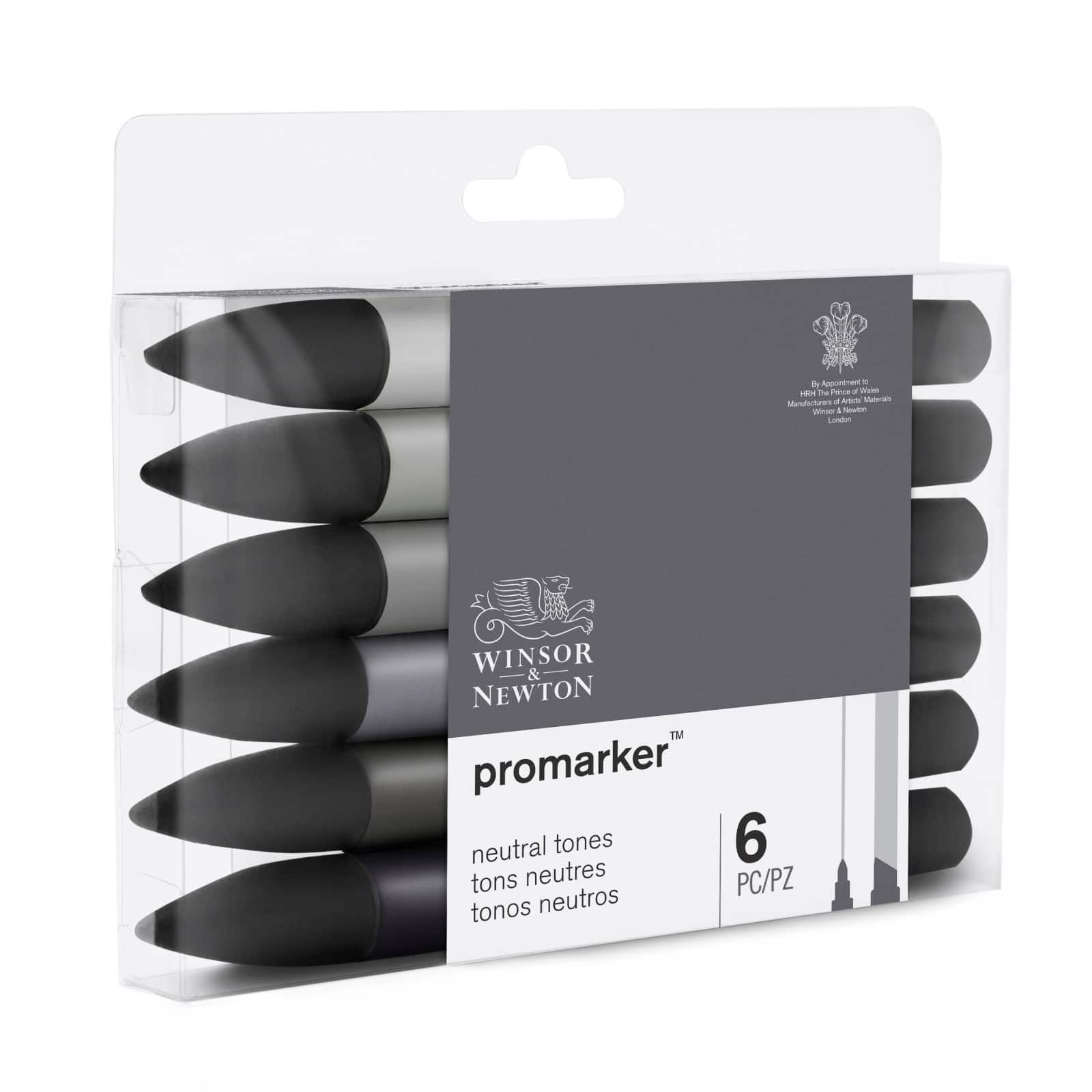 Winsor & Newton Dual Tip ProMarker, Black