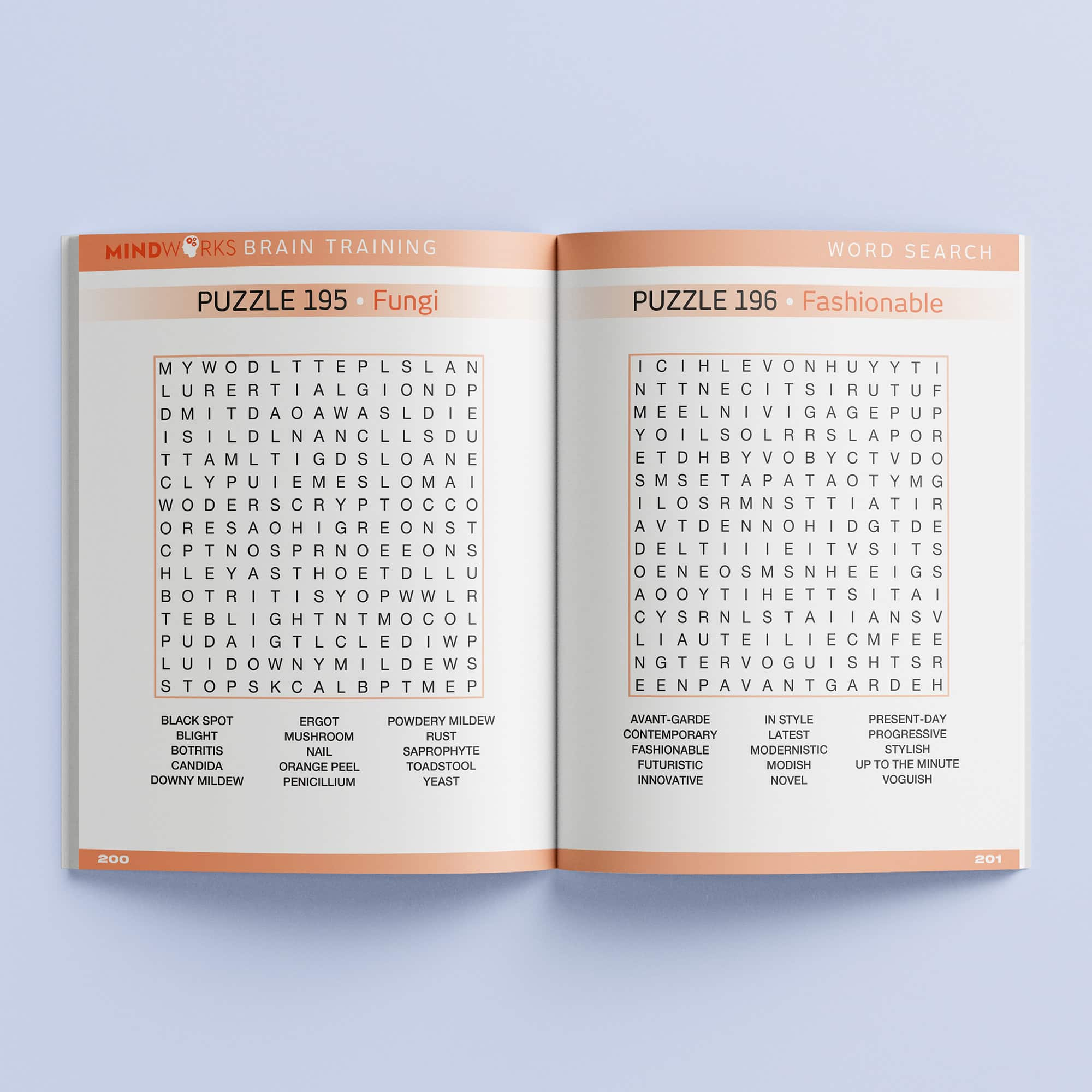 Mindworks Brain Training Word Search Puzzles