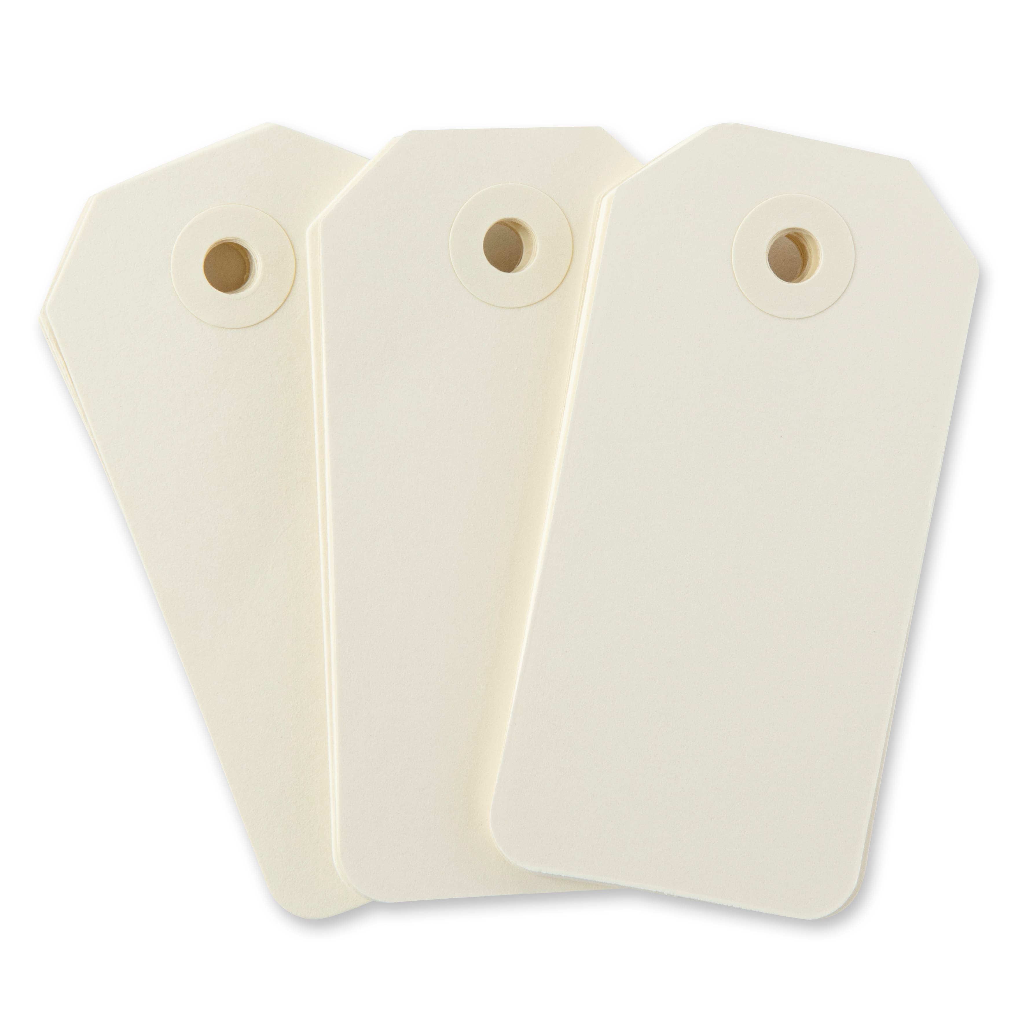 12 Packs: 20 ct. (240 total) Ivory Creative Tags by Recollections&#x2122;