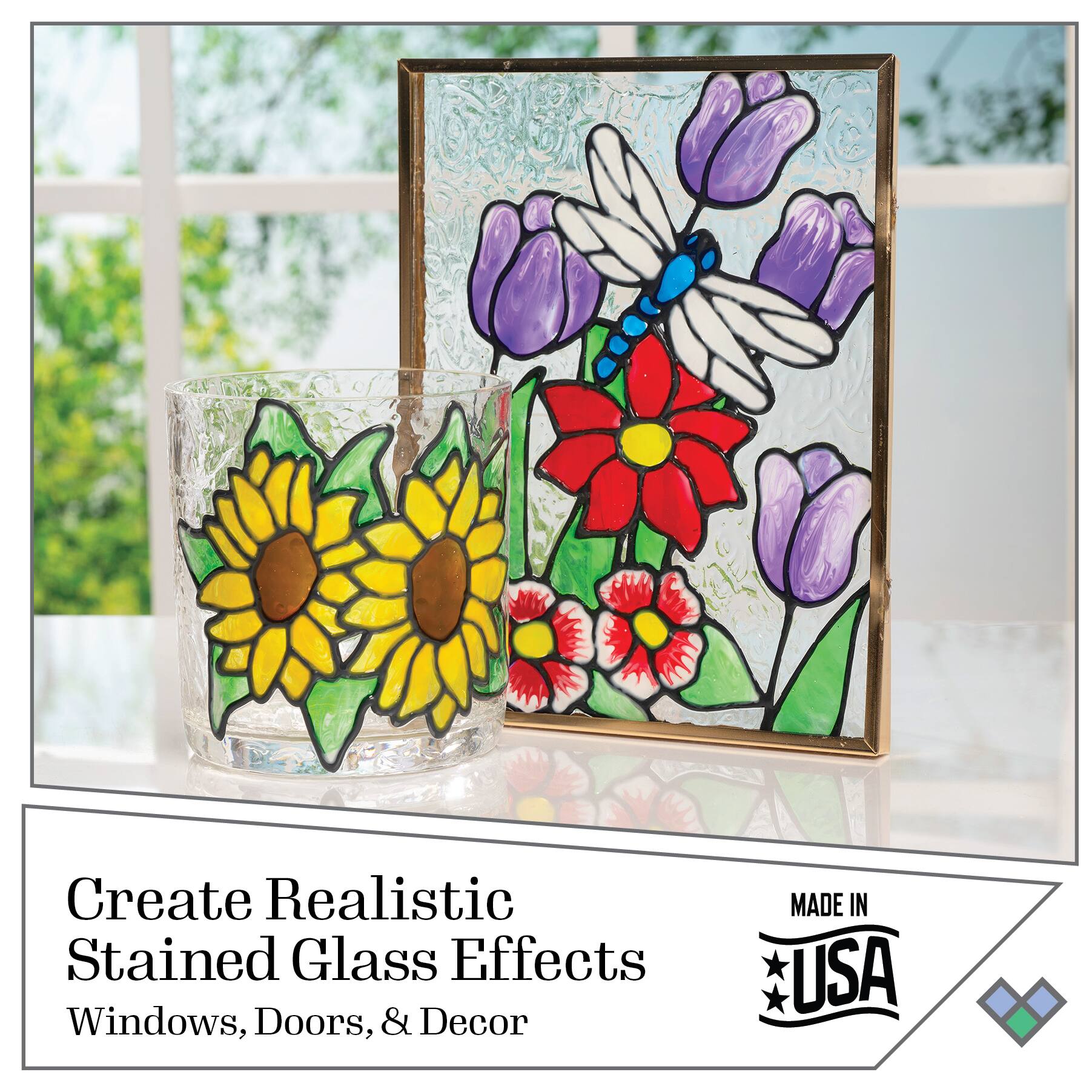 Plaid® Gallery Glass® Stained Glass Painting Kit Michaels
