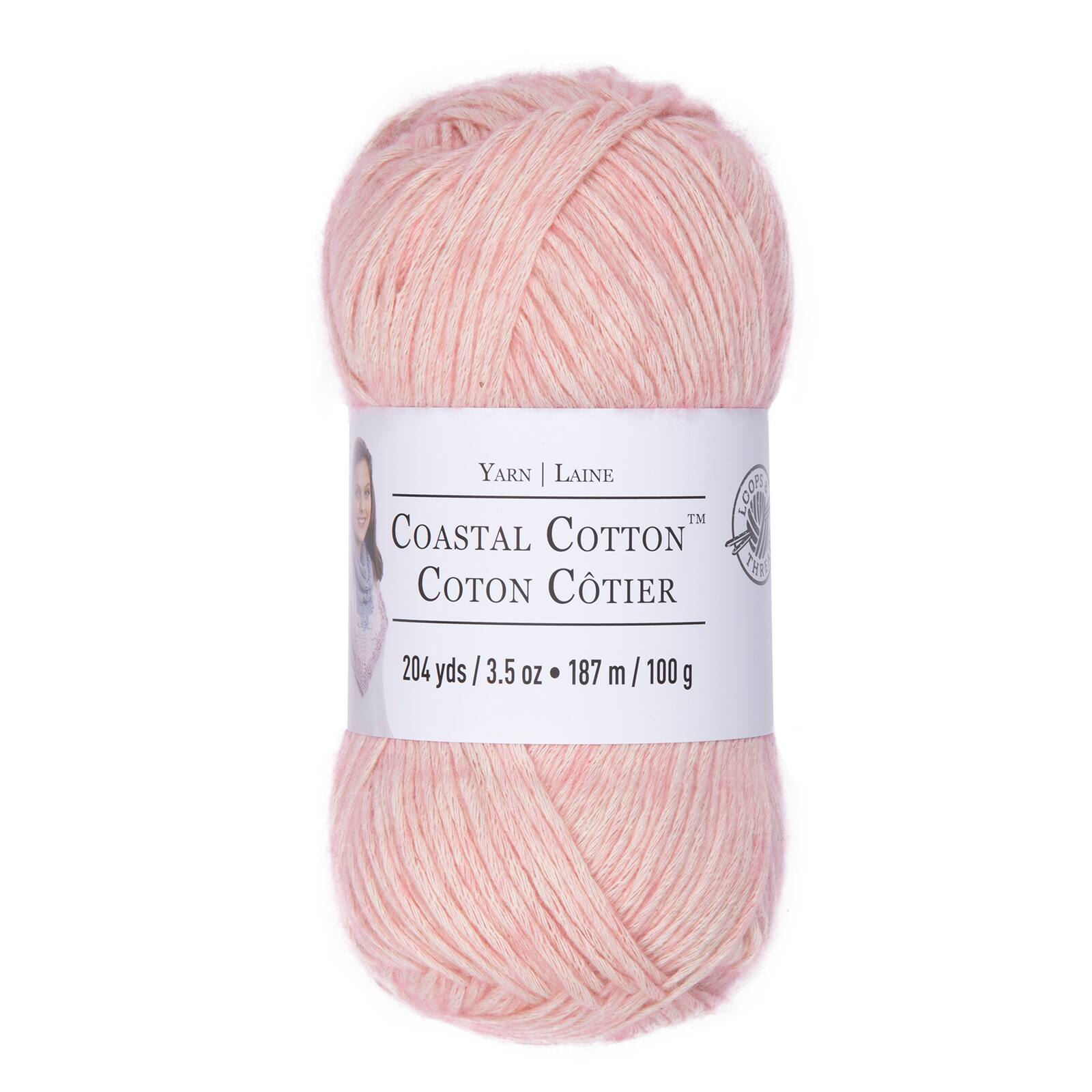 Coastal Cotton� Yarn by Loops & Threads® | Michaels loops & threads cotton yarn