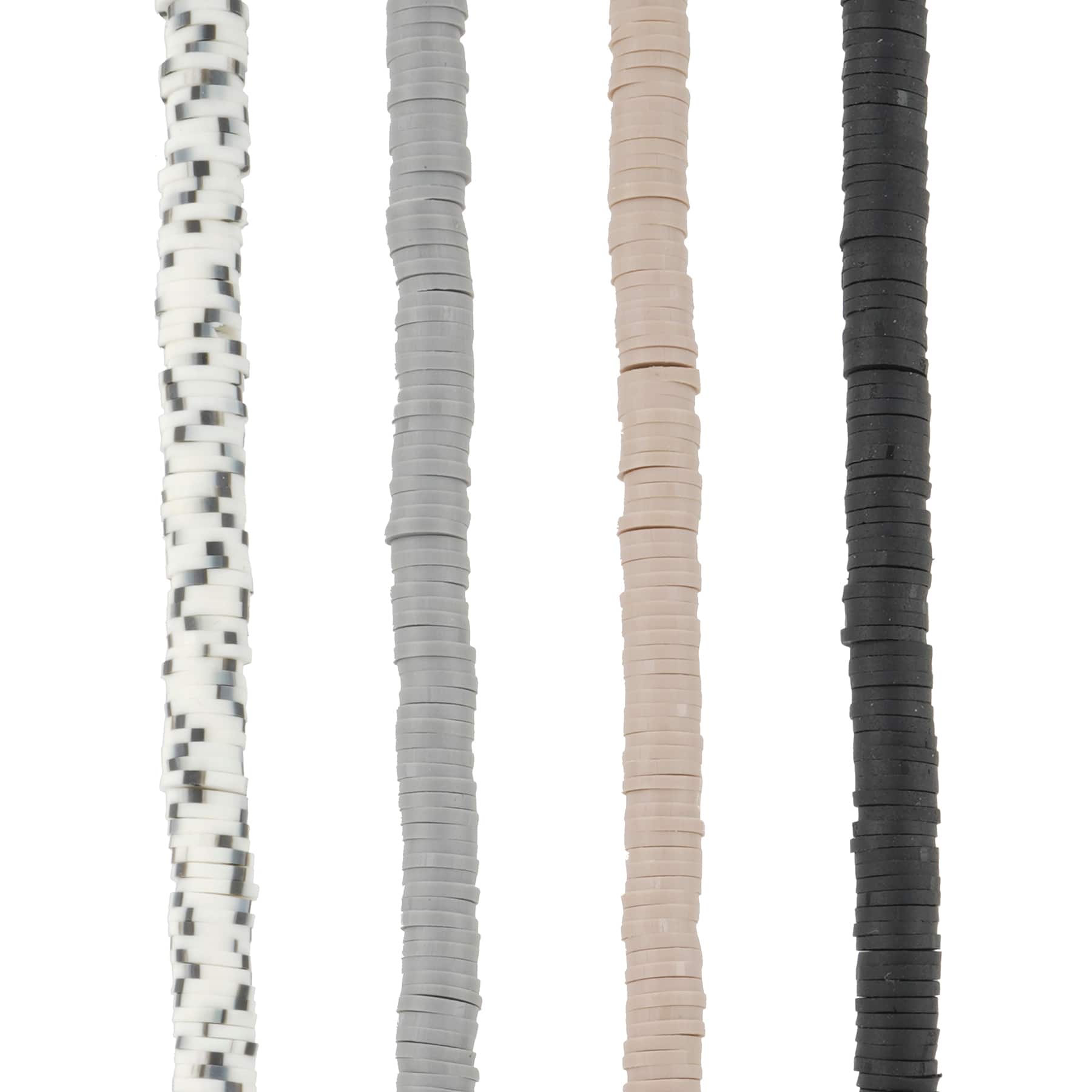 12 Pack: Clay Heishi Beads, 6mm by Bead Landing™