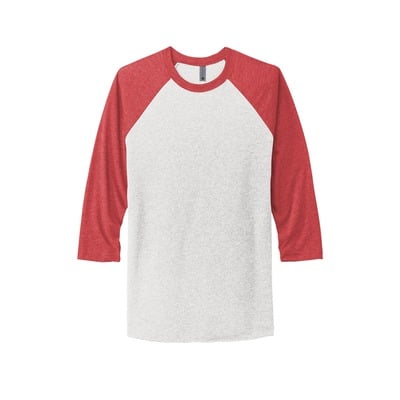 Next Level Unisex Tri-Blend 3/4-Sleeve Raglan T-Shirt | Michaels