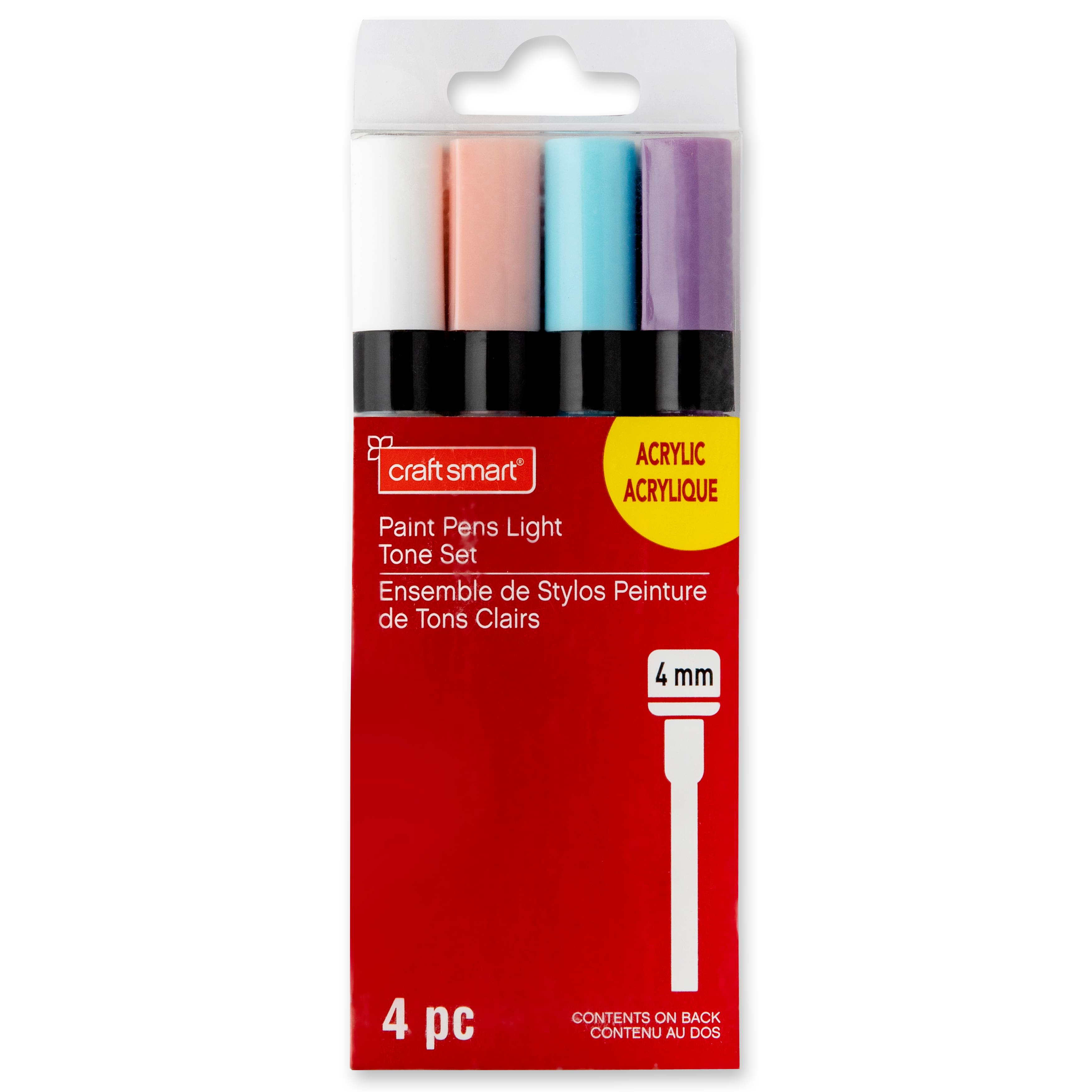 4mm Permanent Paint Pens Light Tone Set by Craft Smart&#xAE;