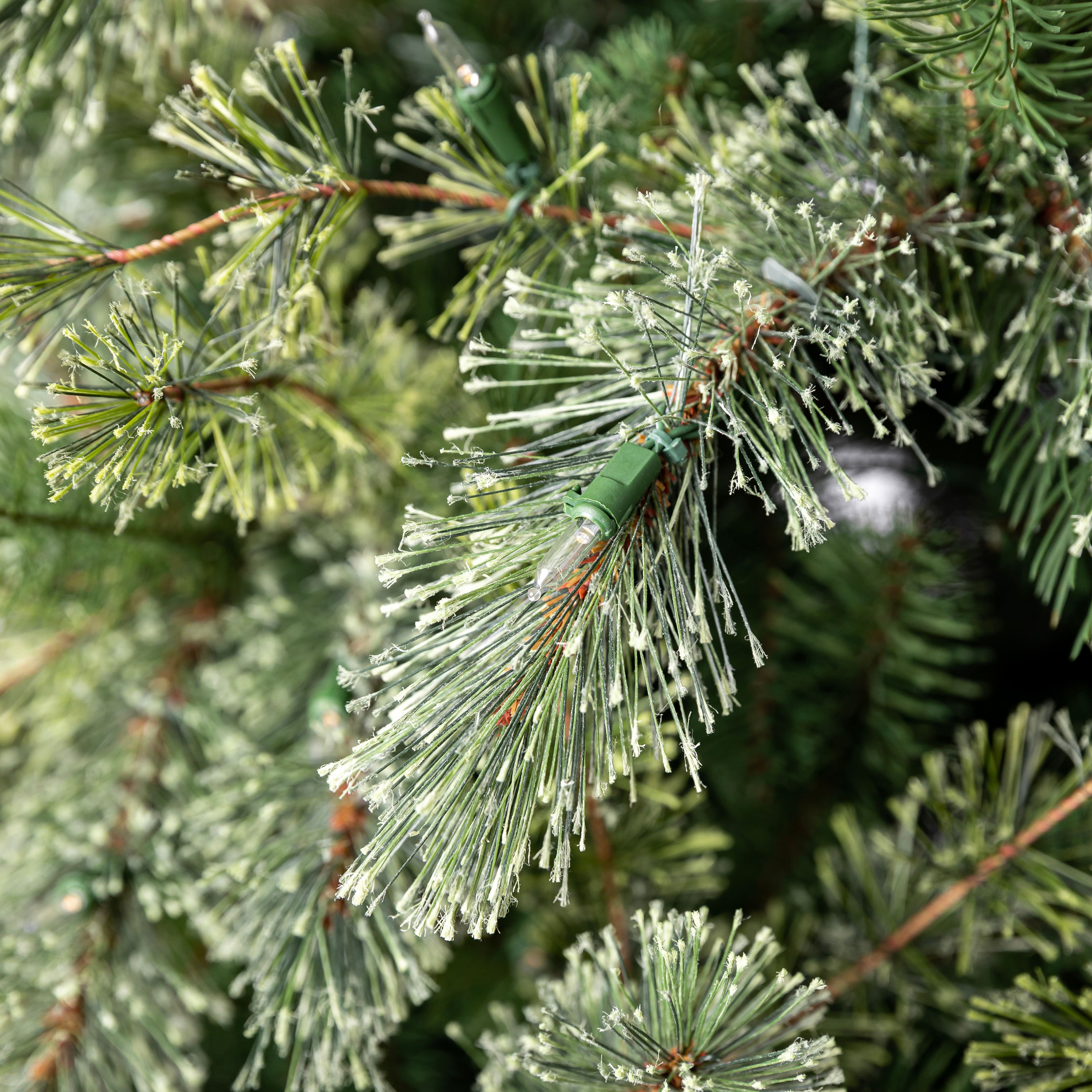9ft. Pre-Lit Jackson Fir Artificial Christmas Tree, Warm White LED Lights by Ashland&#xAE;