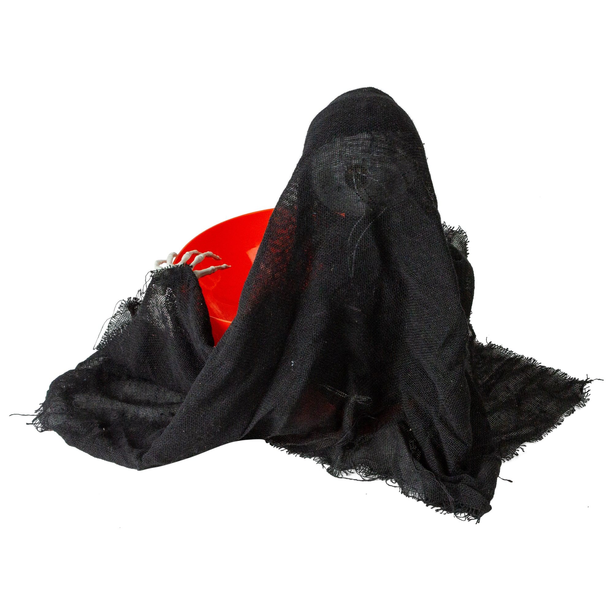 10.5&#x22; Animated Grim Reaper Halloween Candy Bowl