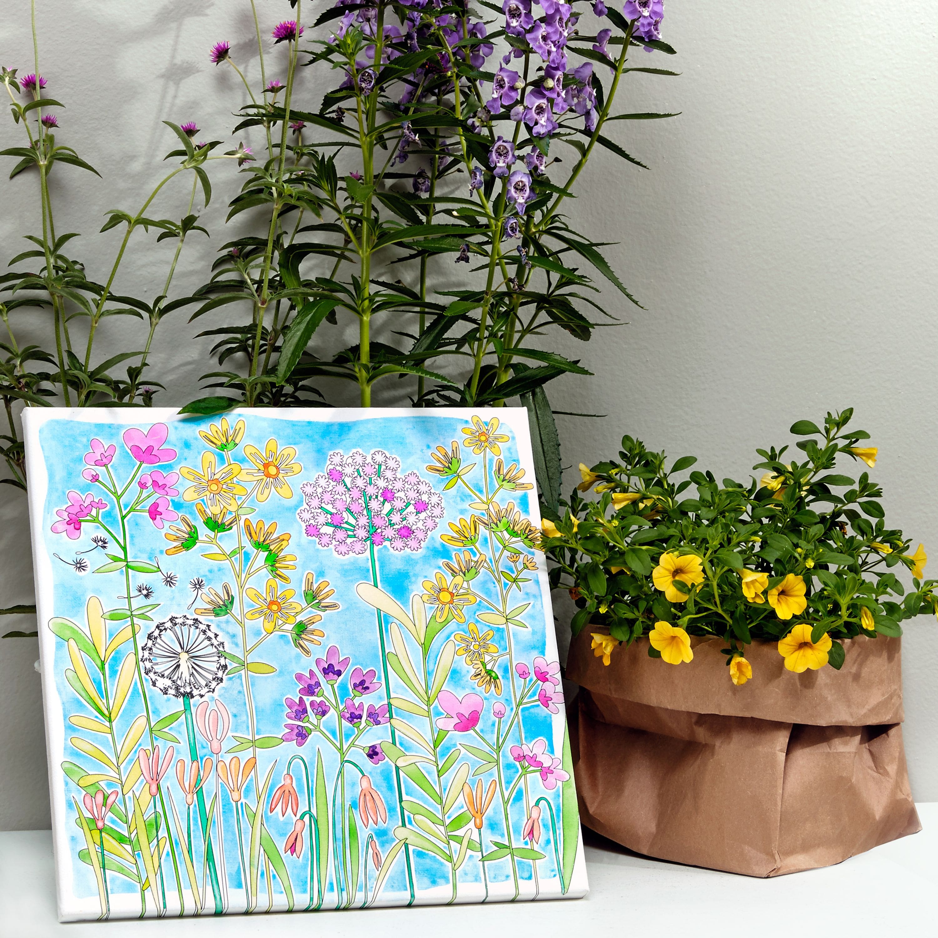 Faber-Castell Farm House Paint by Number Watercolor Set