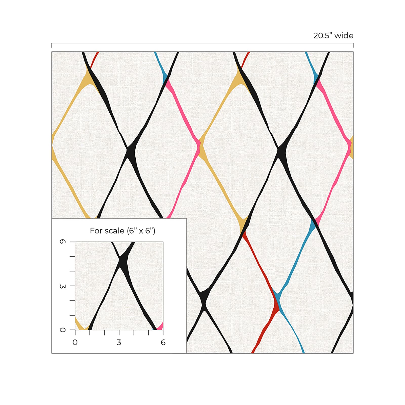 Surface Style Diamondlike Peel & Stick Wallpaper