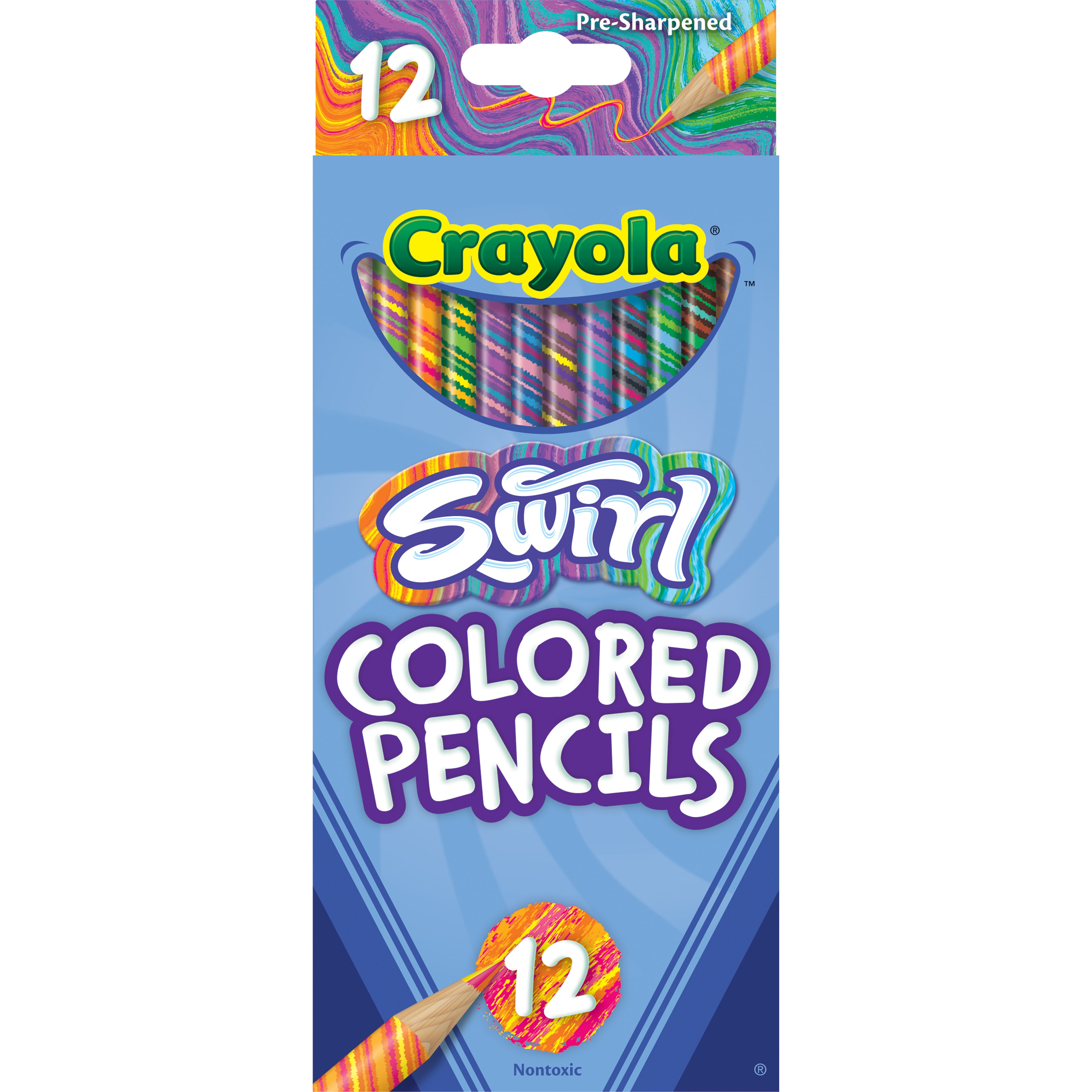 Crayola&#xAE; Swirl Colored Pencils, 12ct.