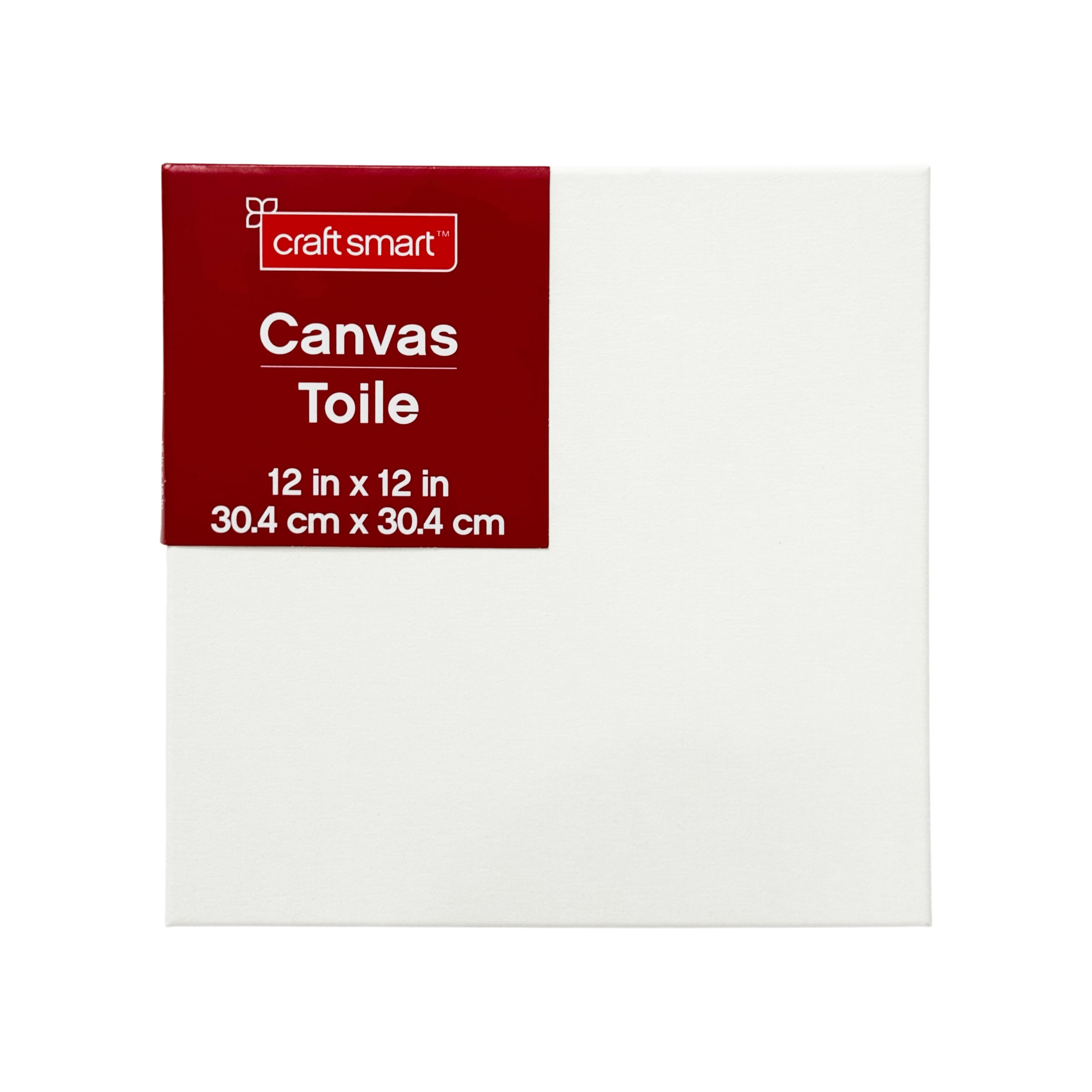 White Cotton Duck Canvas by Craft Smart&#x2122;