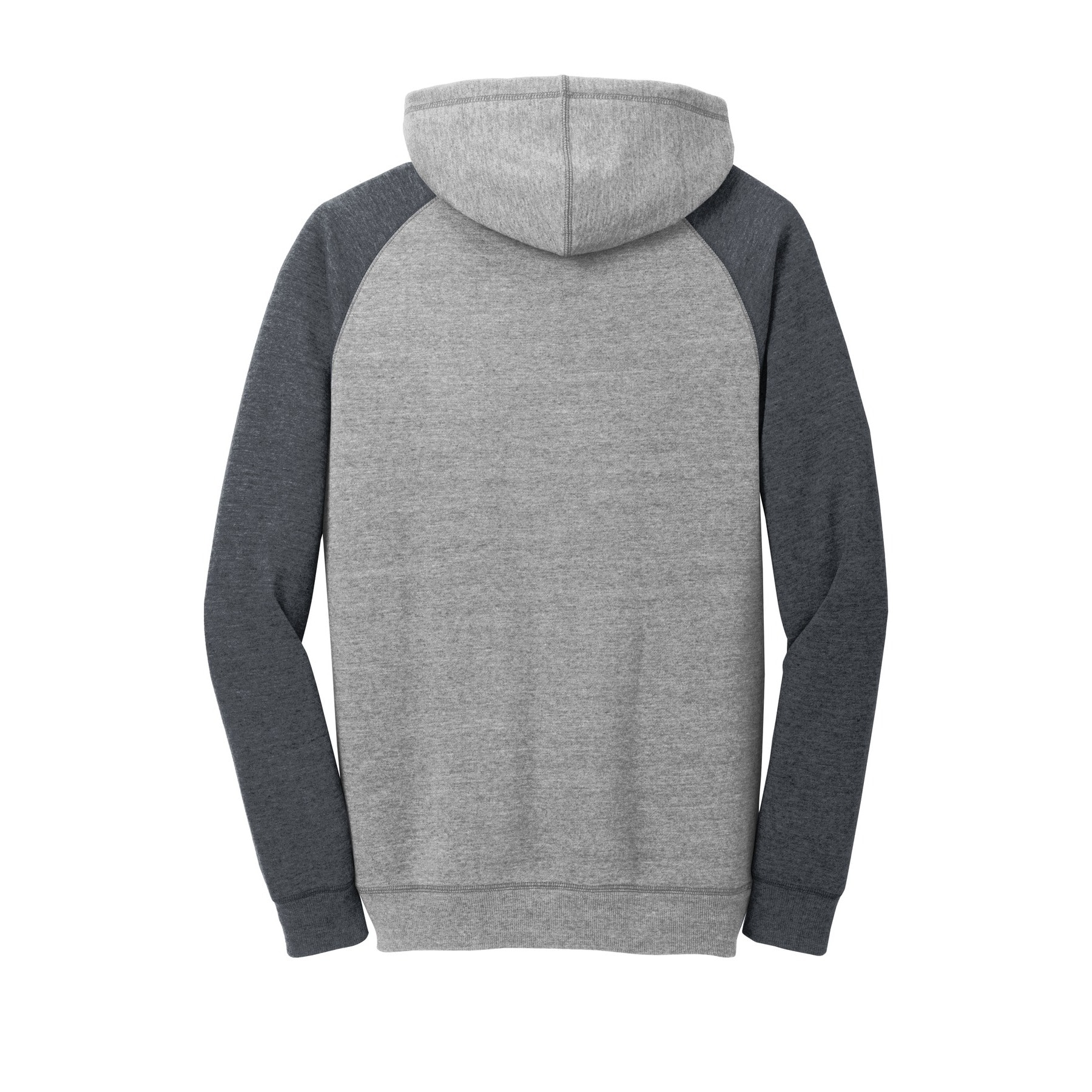District® Men's Lightweight Fleece Raglan Hoodie