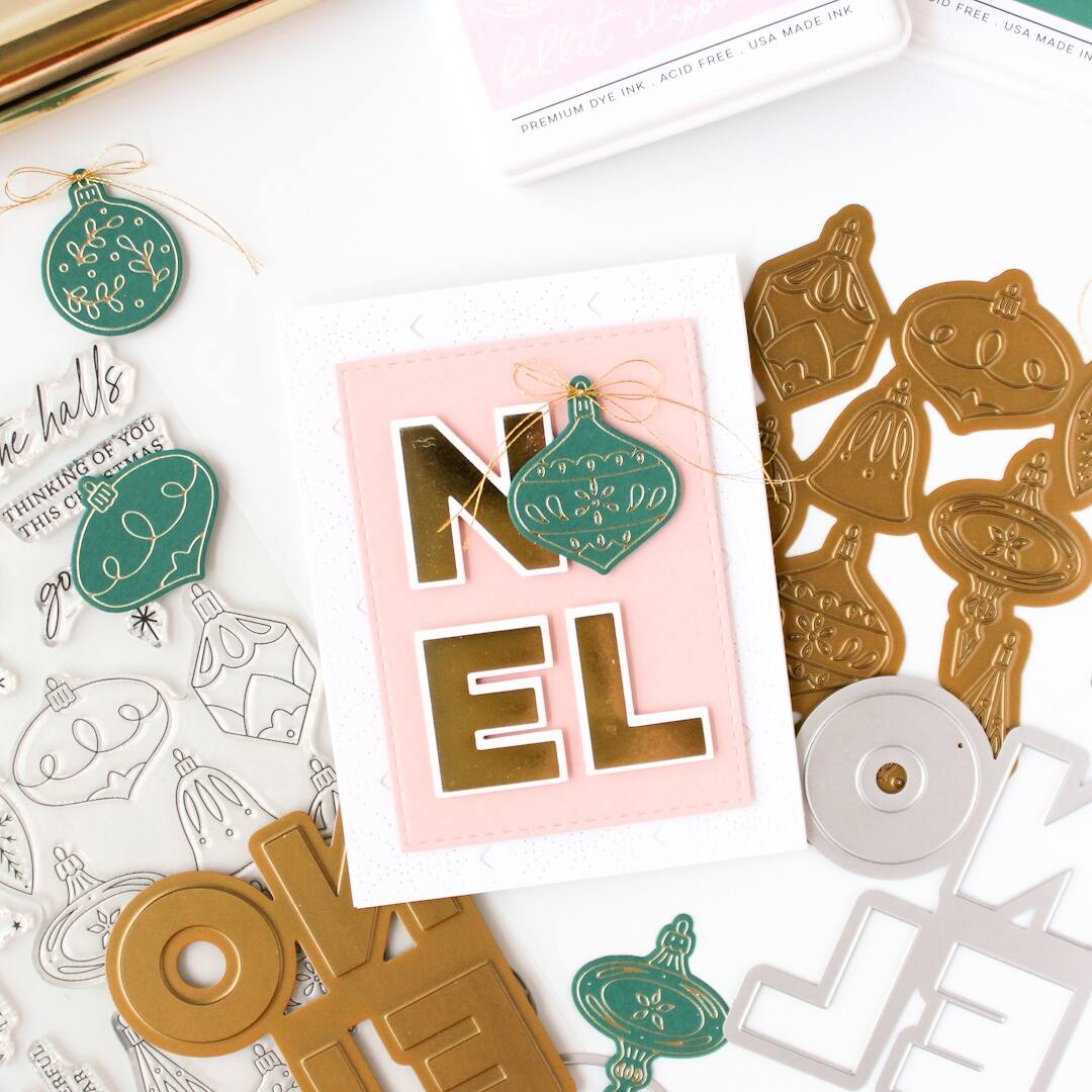 Pinkfresh Studio Noel Hot Foil Plate