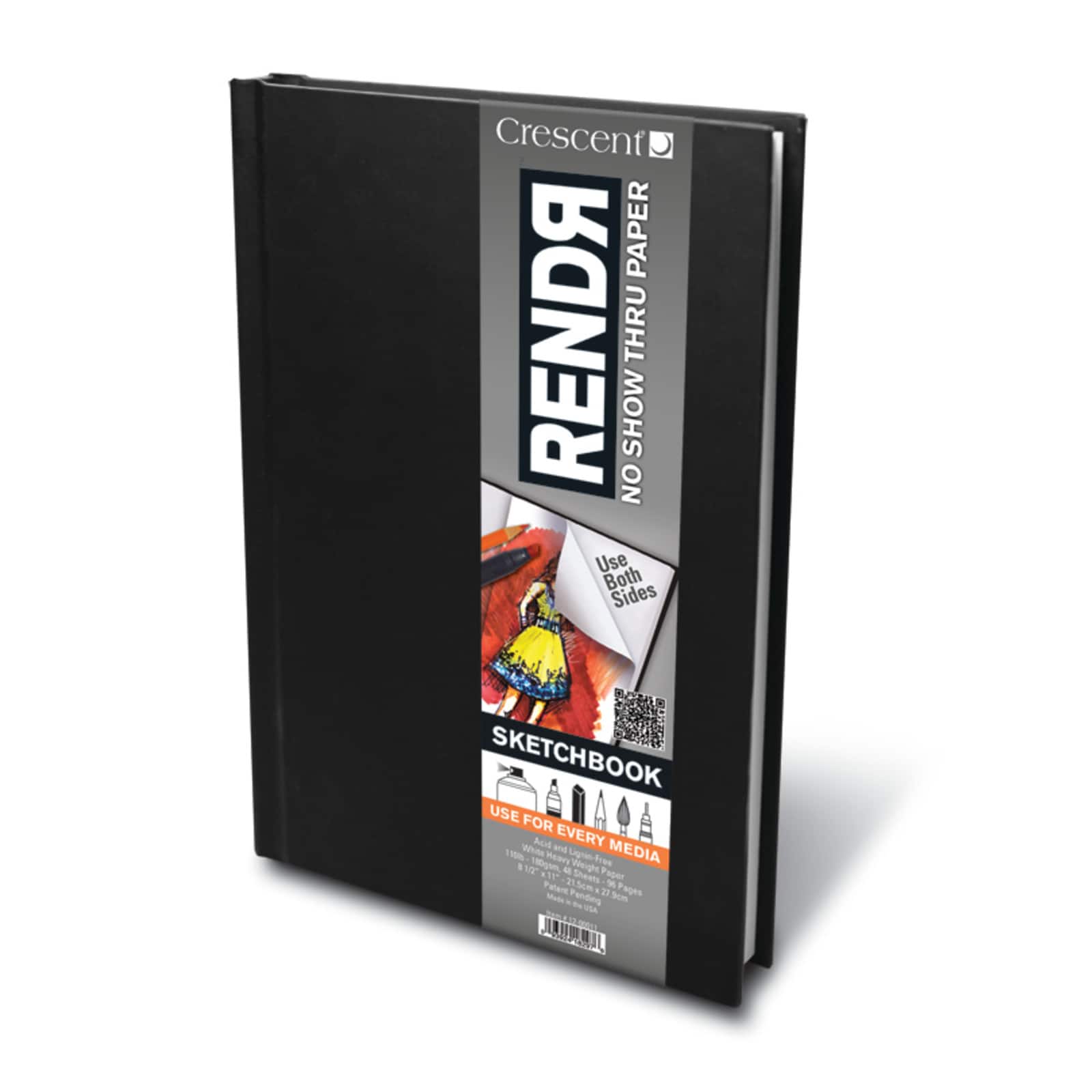 RENDR® Hardbound Sketchbook – Crescent Creative
