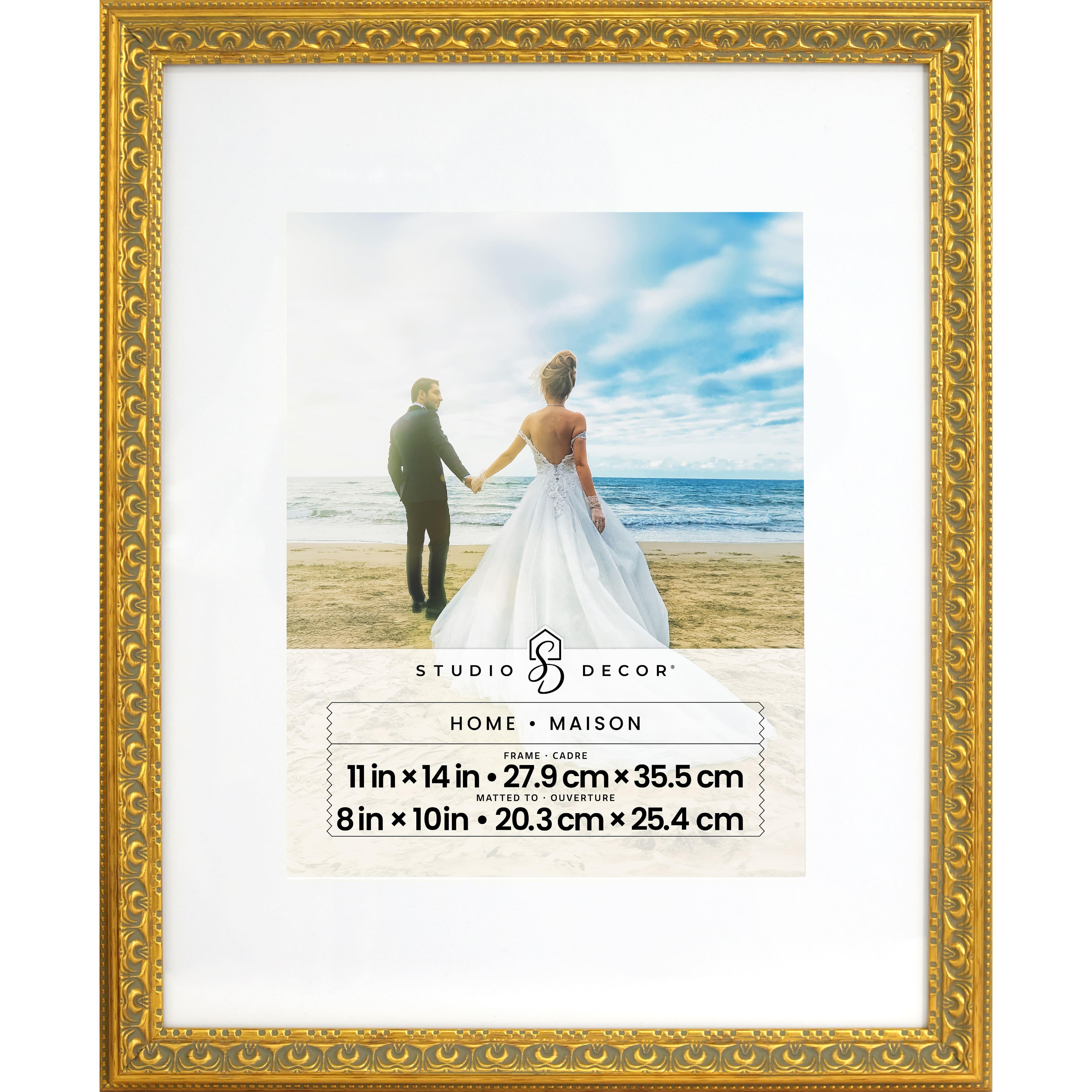 6 Pack: Home Gold Ornate Frame with Mat by Studio Décor®