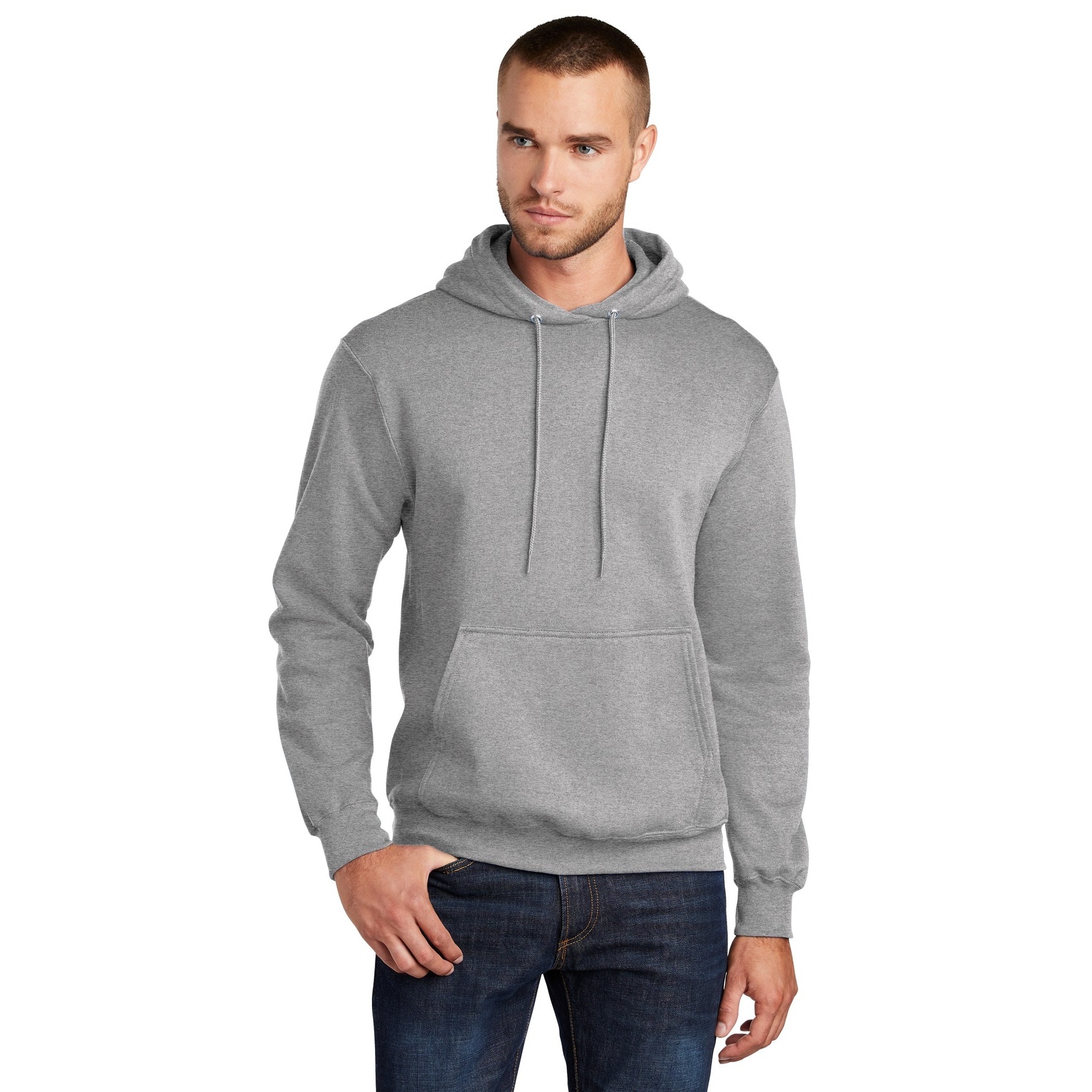 Port & Company® Tall Core Fleece Pullover Hooded Sweatshirt