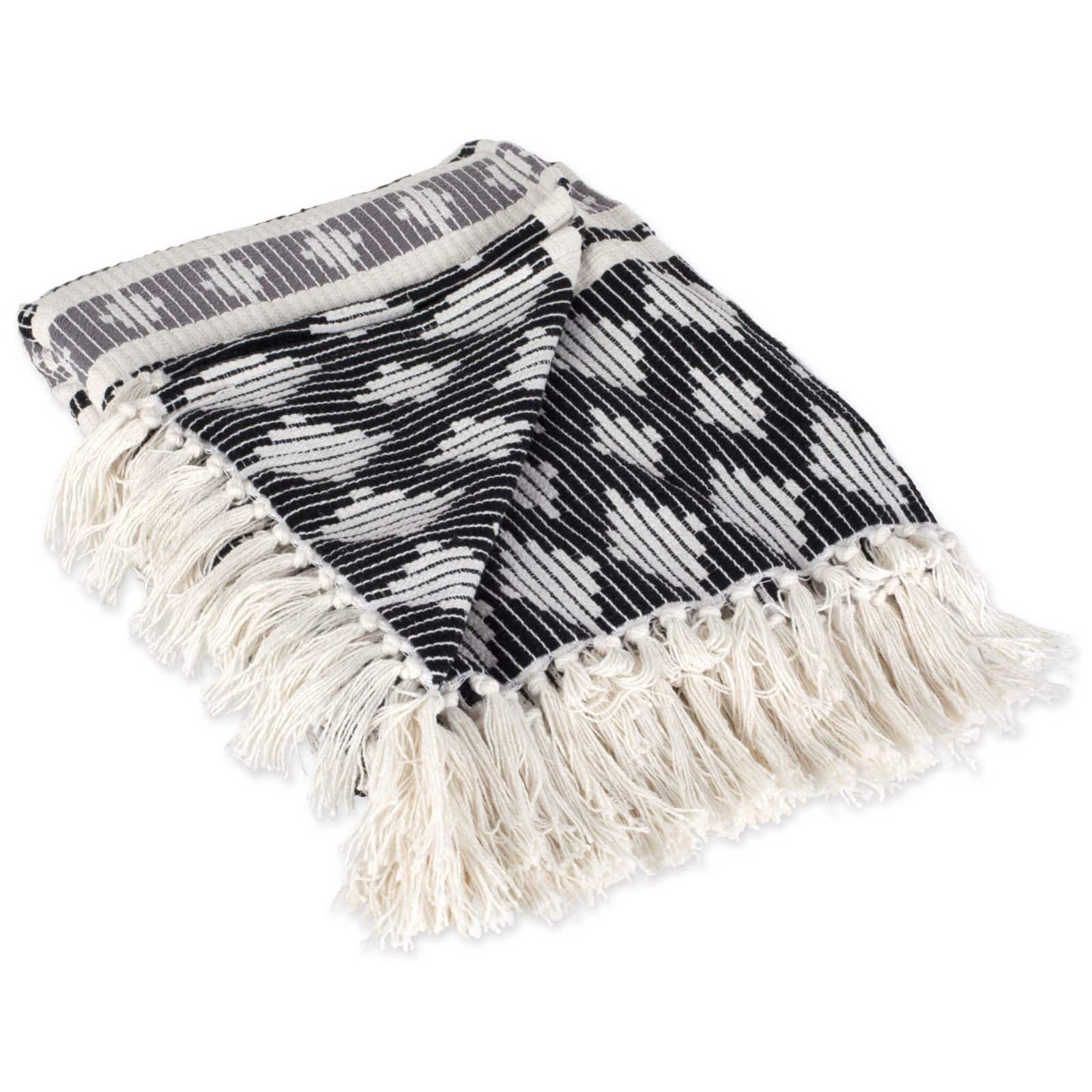 DII® Black & Gray Colby Southwest Throw