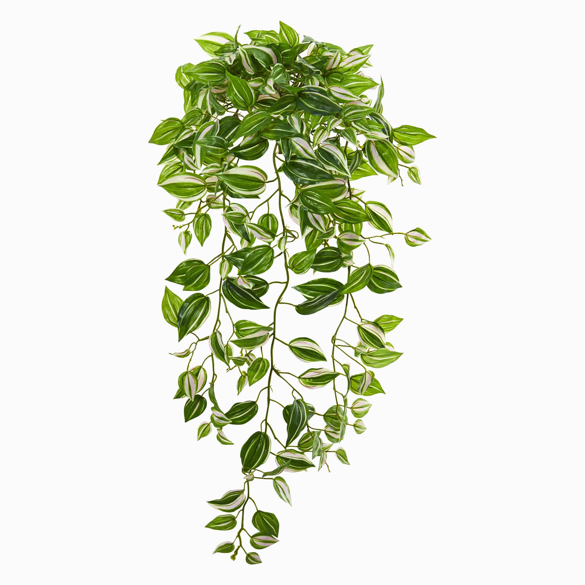2.6ft. Purple Heart Evergreen Hanging Artificial Plant, 2ct.