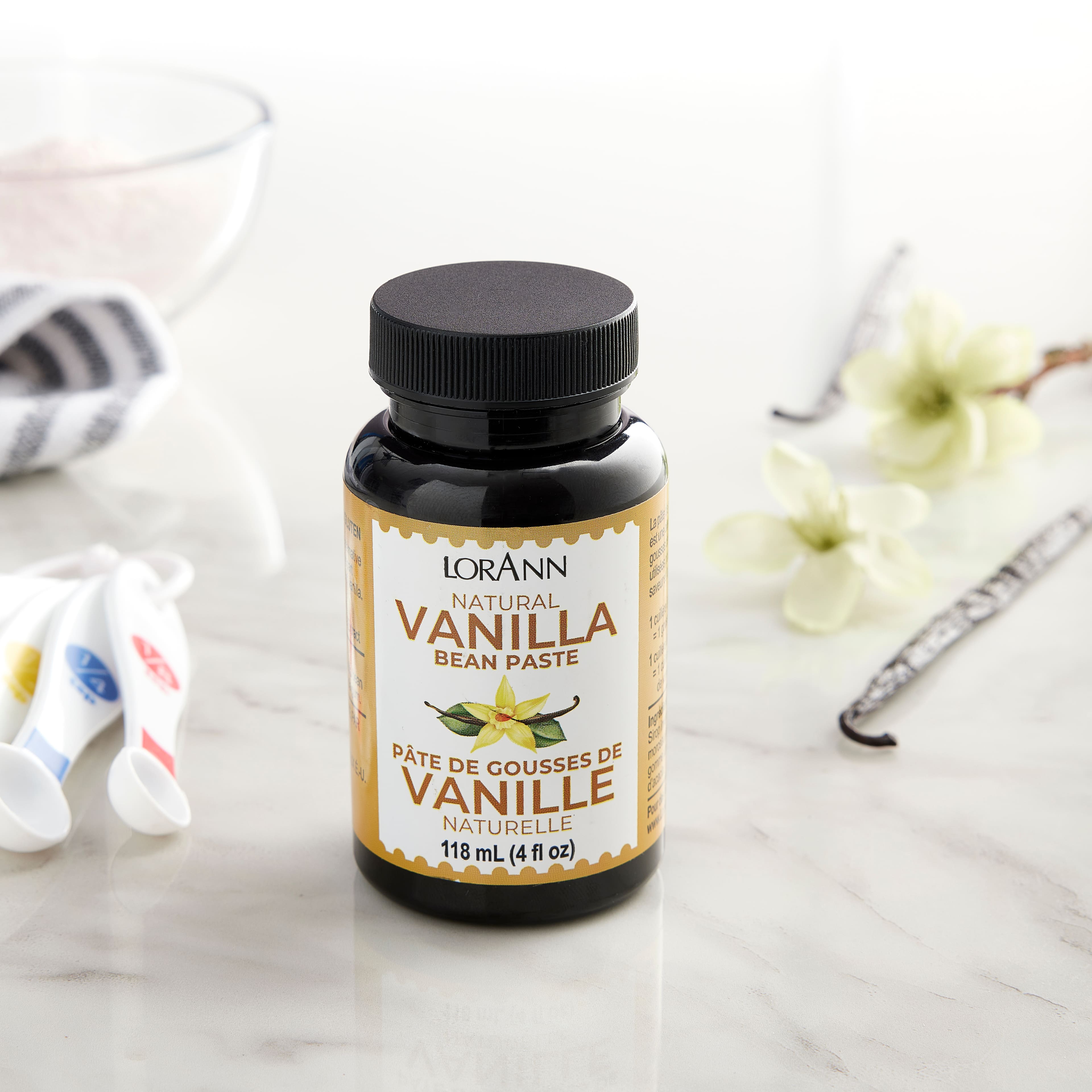 4 Pack: LorAnn Oils Natural Vanilla Bean Paste