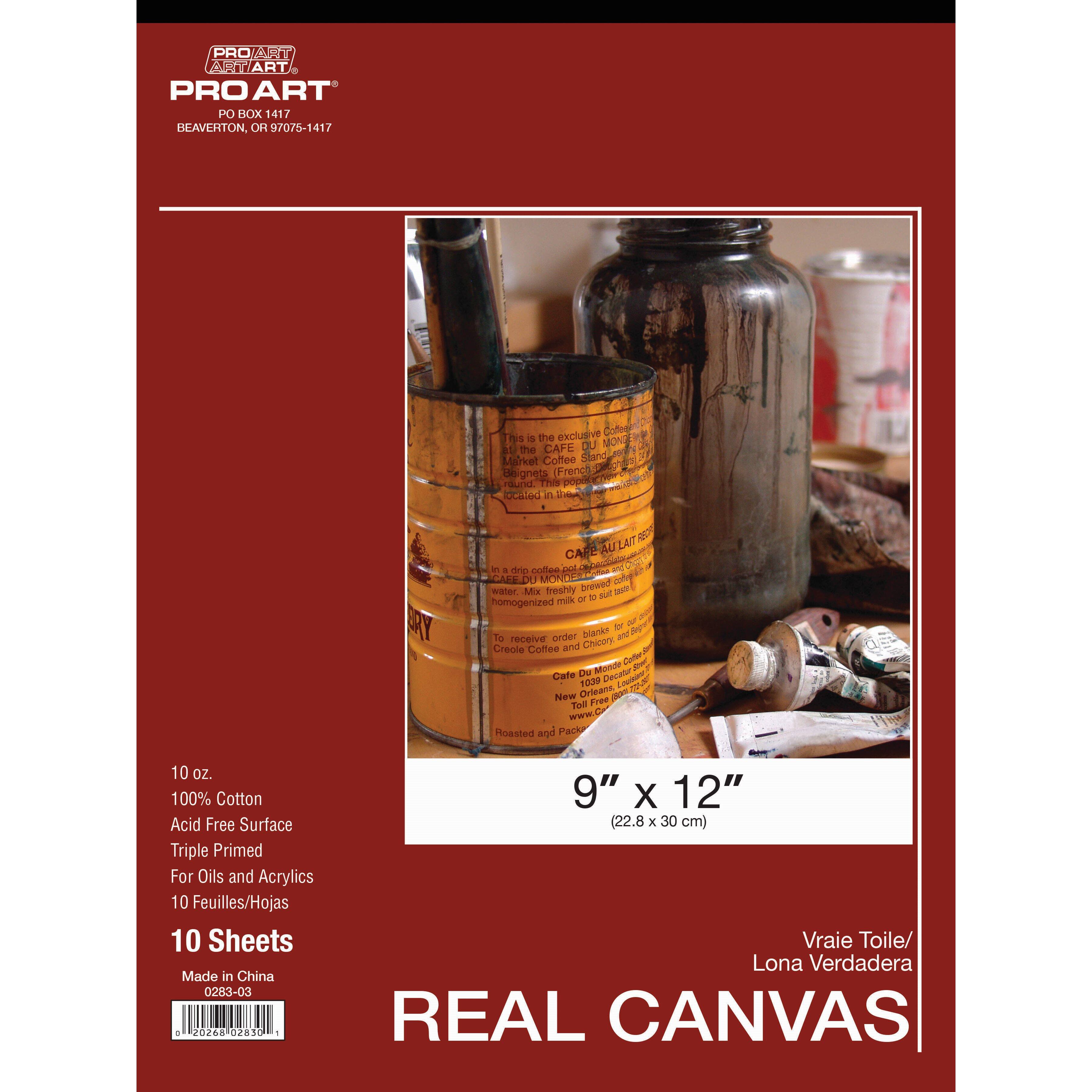 Pro Art® Real Canvas Painting Pad Michaels