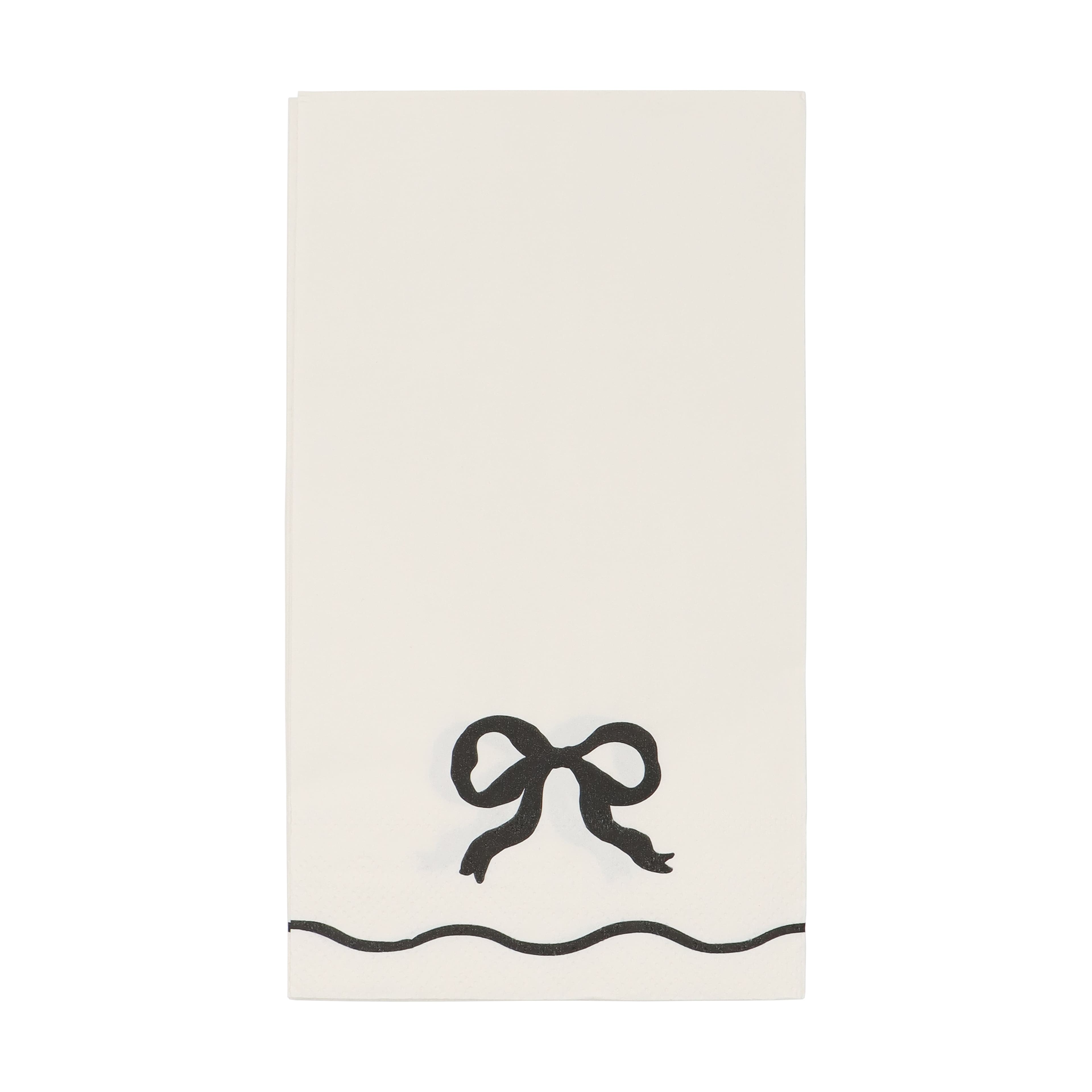 Black Bow Guest Napkins, 20ct. by Celebrate It&#x2122; 