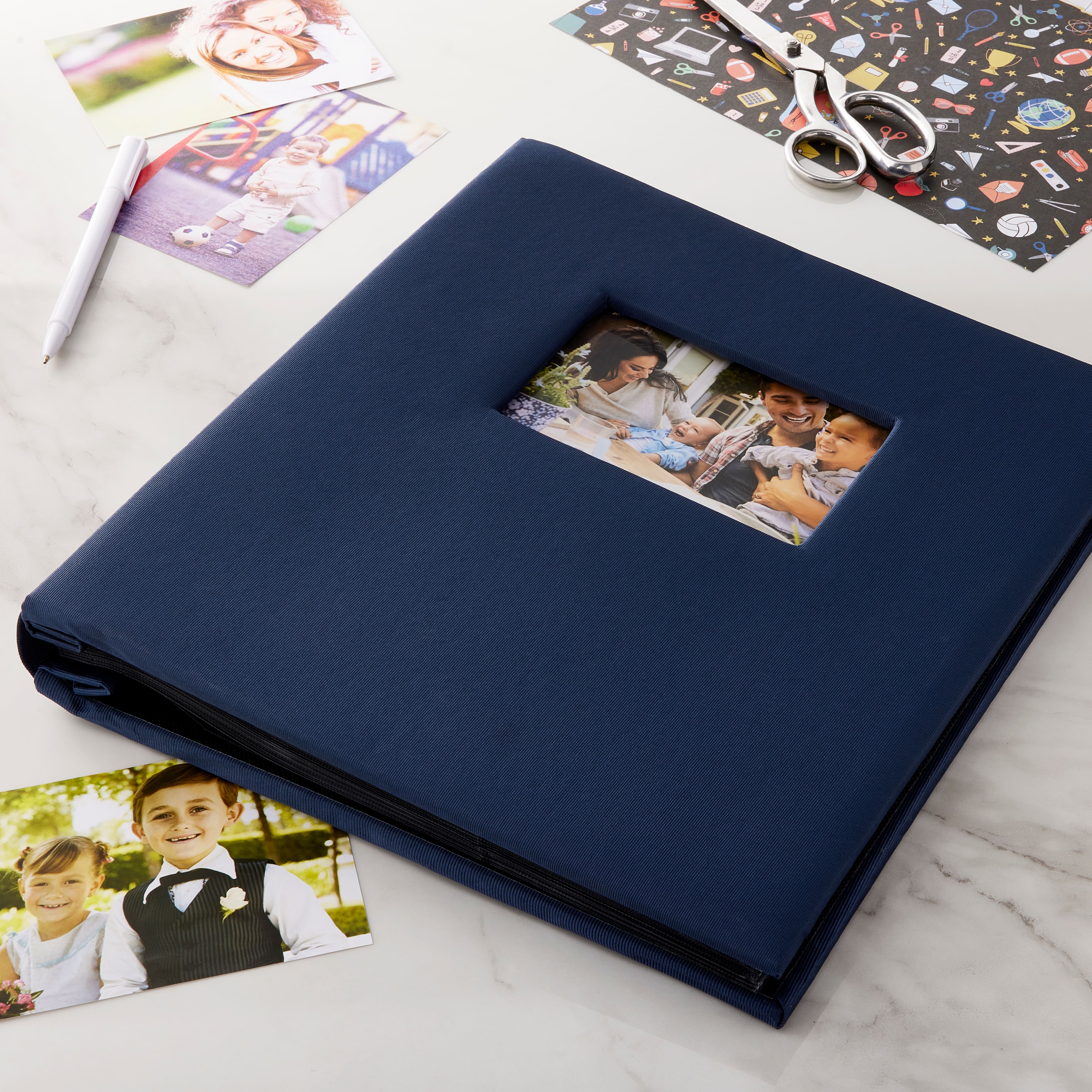 Recollections® Faille Photo Album, 5 Pocket