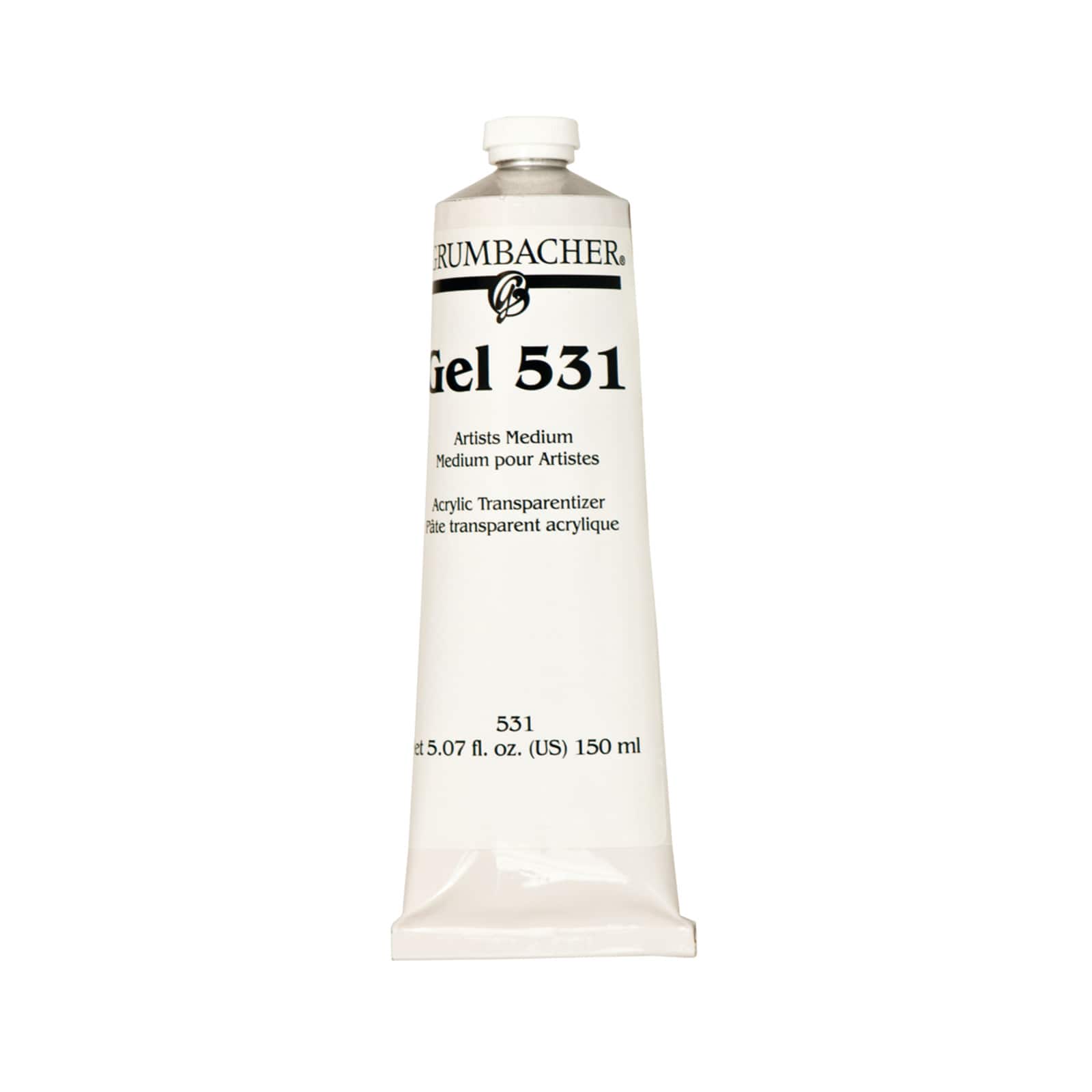 Grumbacher® 531 Acrylic Transparentizer Gel, 150mL