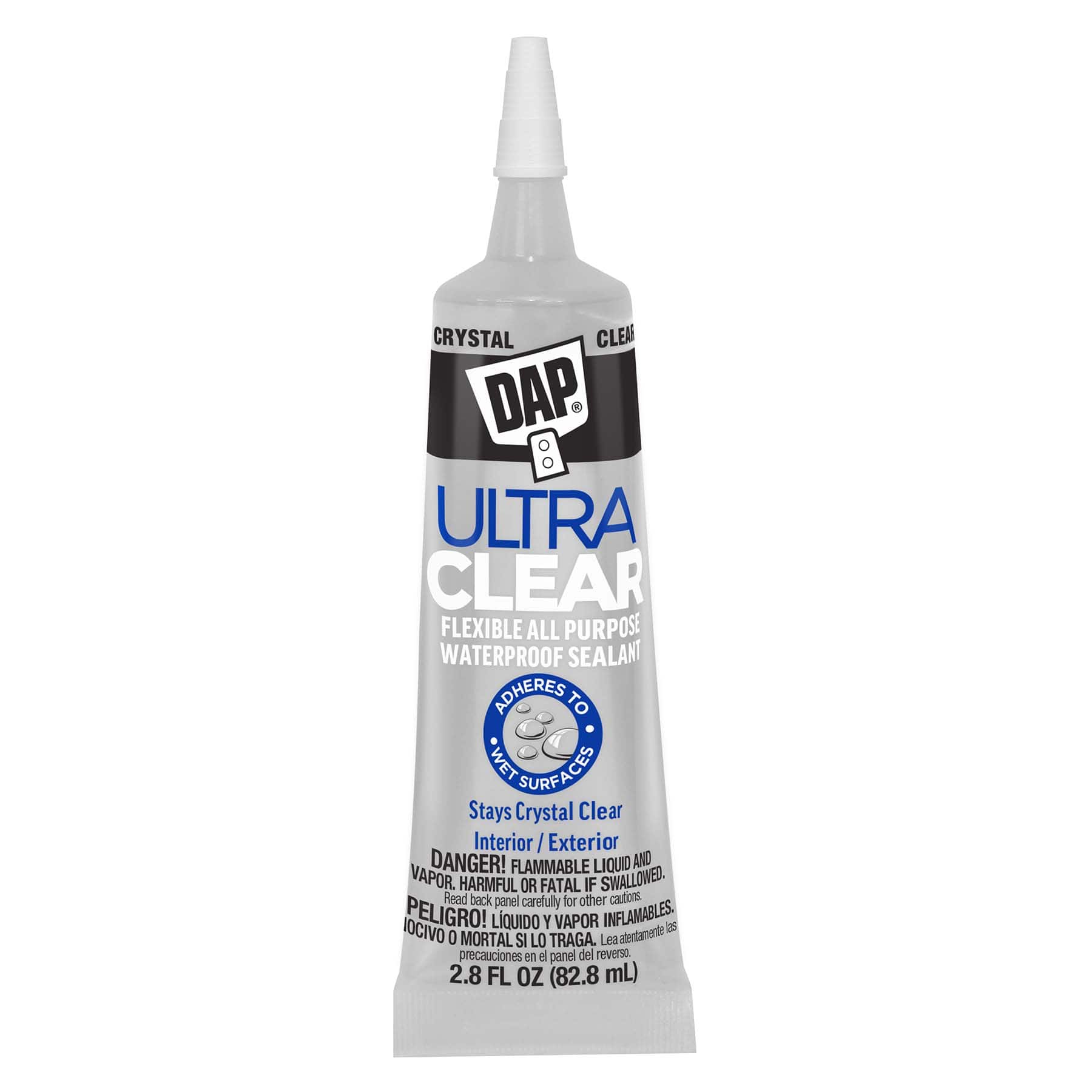 DAP® 2.75oz. Ultra Clear Flexible All-Purpose Waterproof Sealant