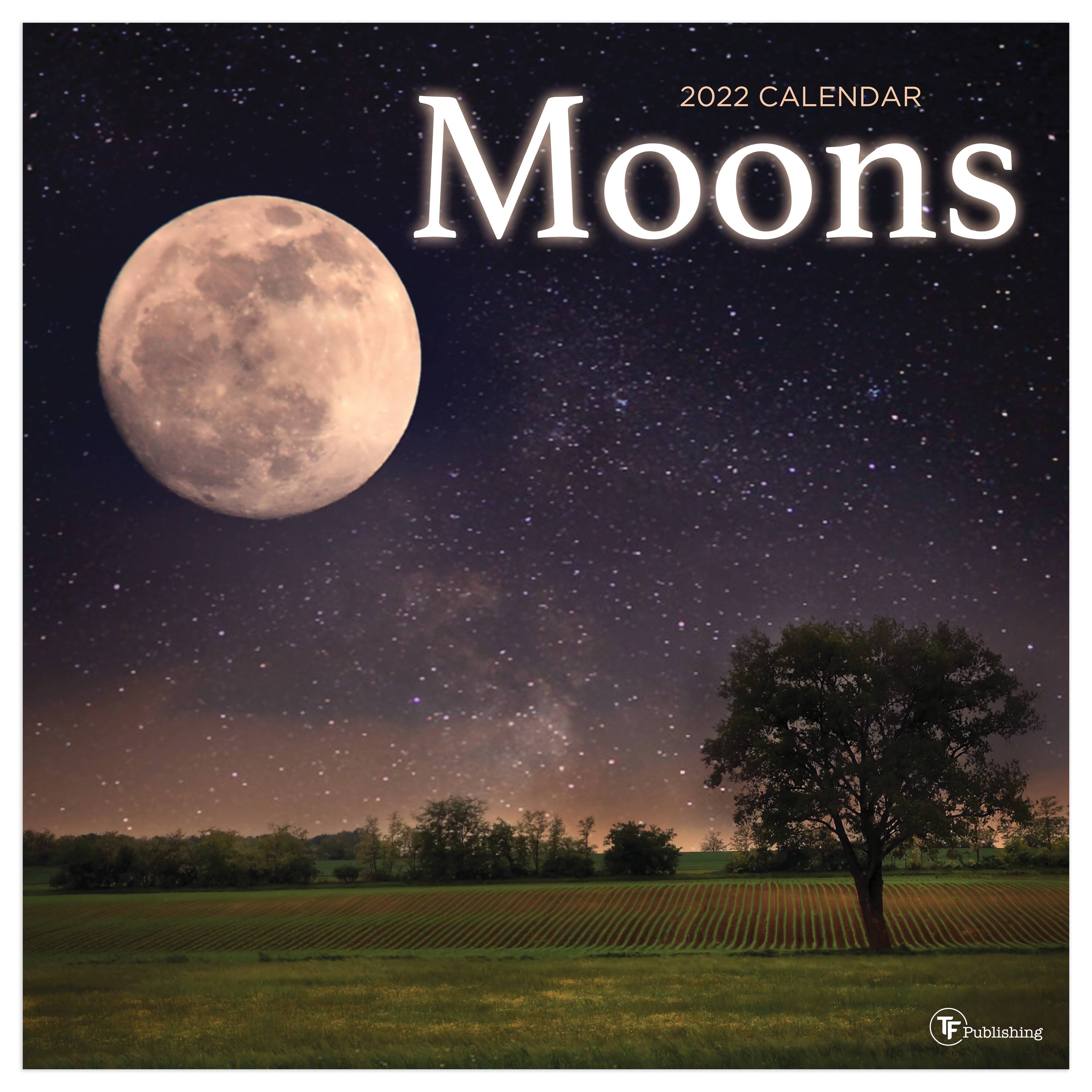 2022 Moons Wall Calendar Michaels 2022 Moon Wall Calendar