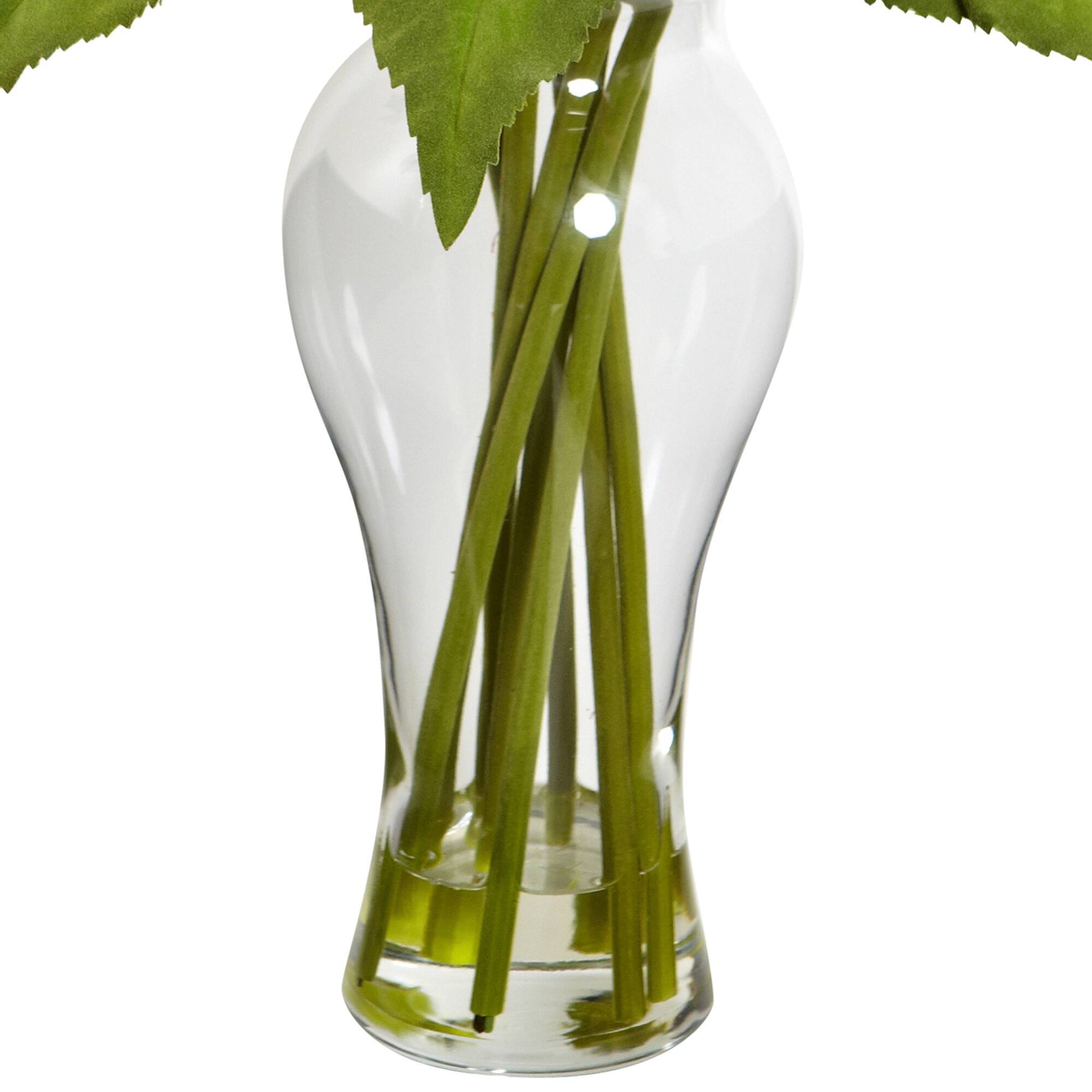 22.5" Orange Sunflower Arrangement in Vase