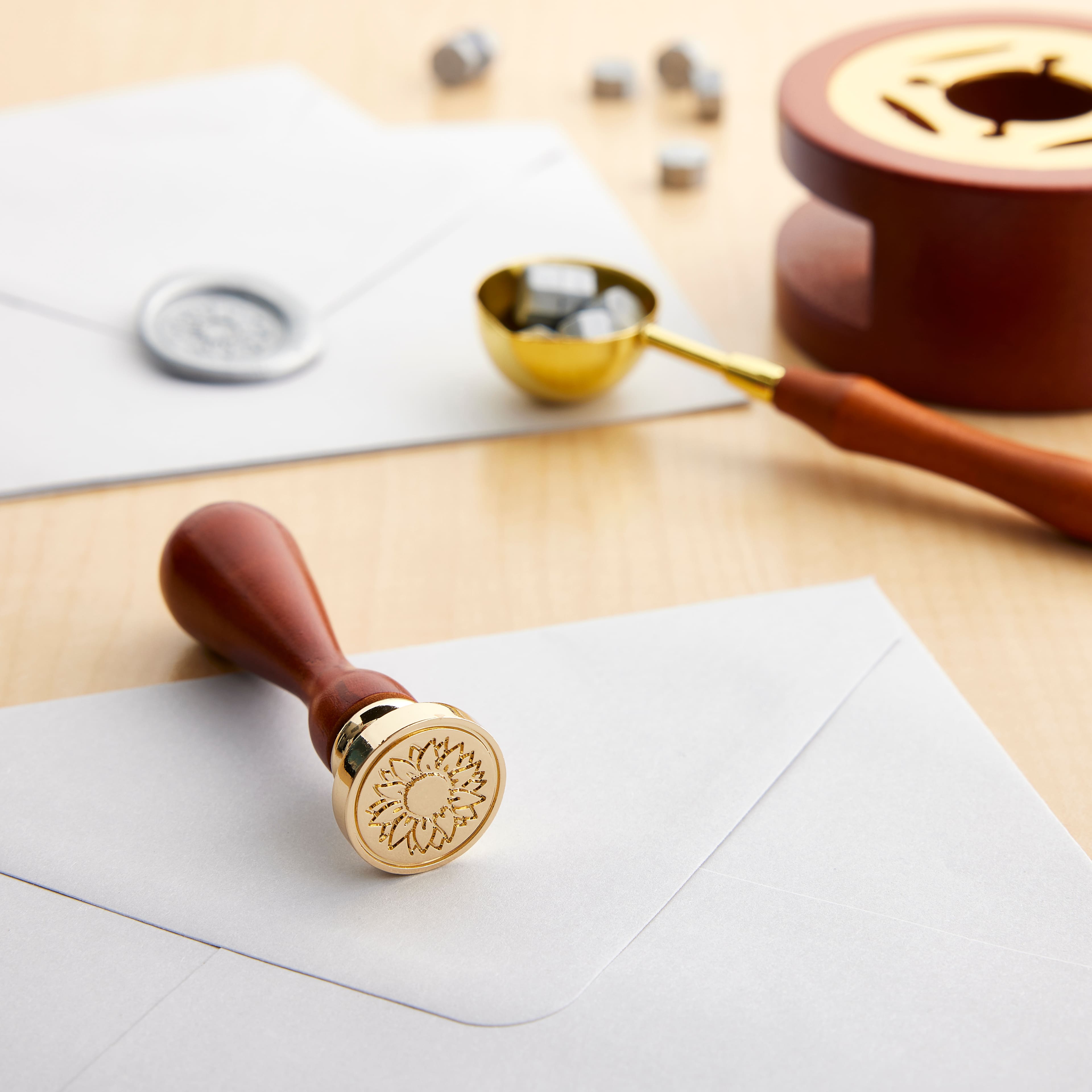 Sunflower Sealing Wax Stamp by Recollections&#x2122;