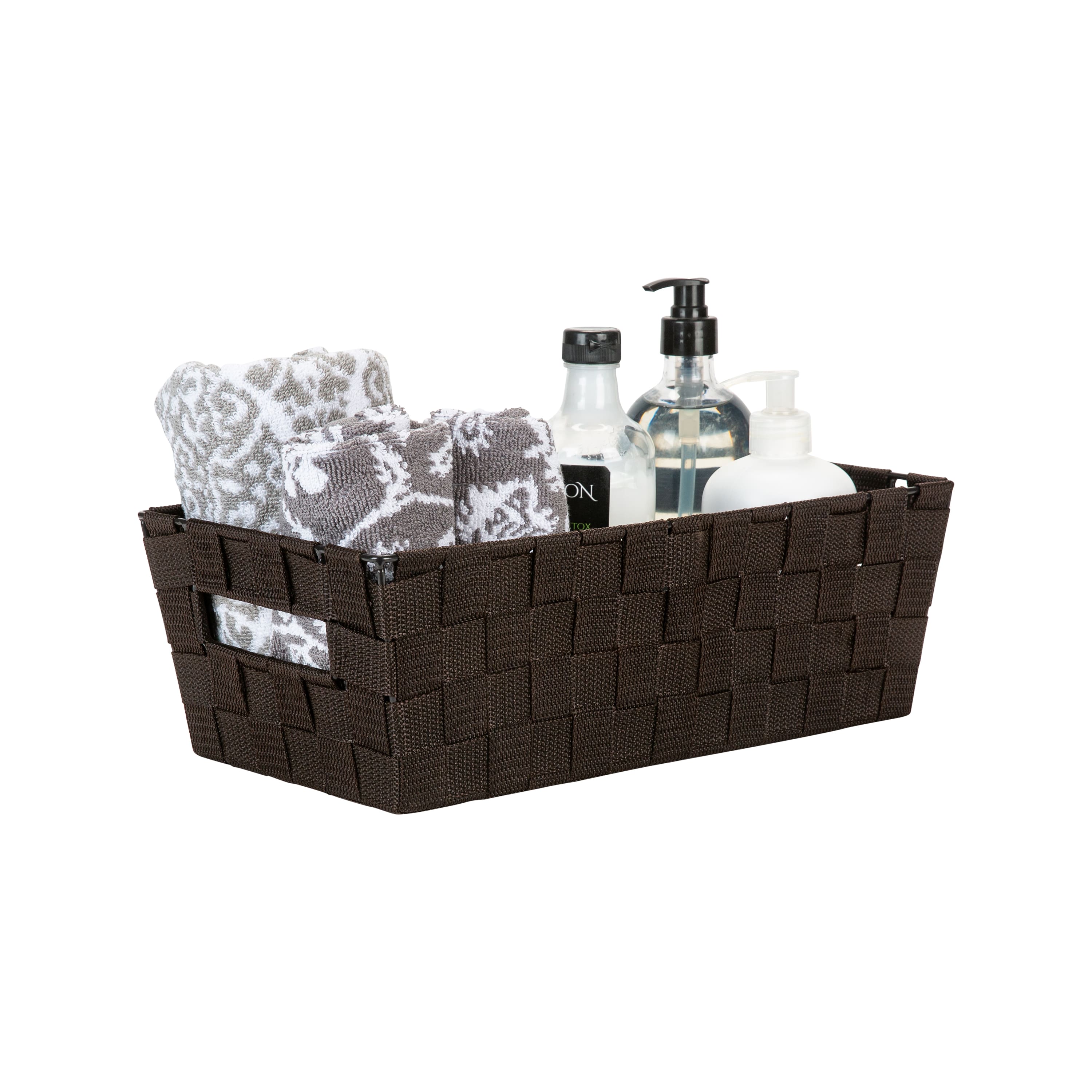 Simplify Medium Woven Strap Shelf Tote