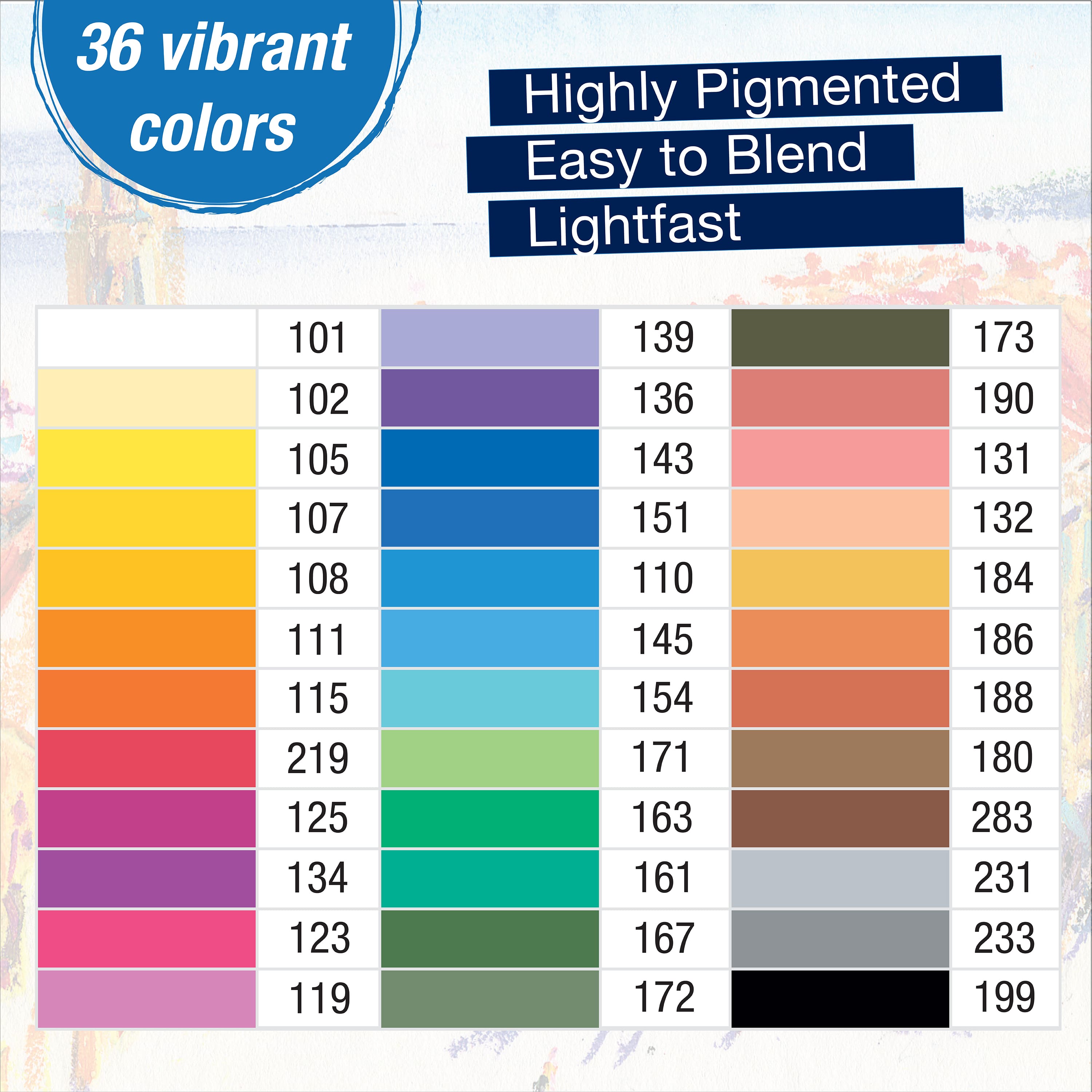 Faber-Castell&#xAE; 36 Color Oil Pastel Set