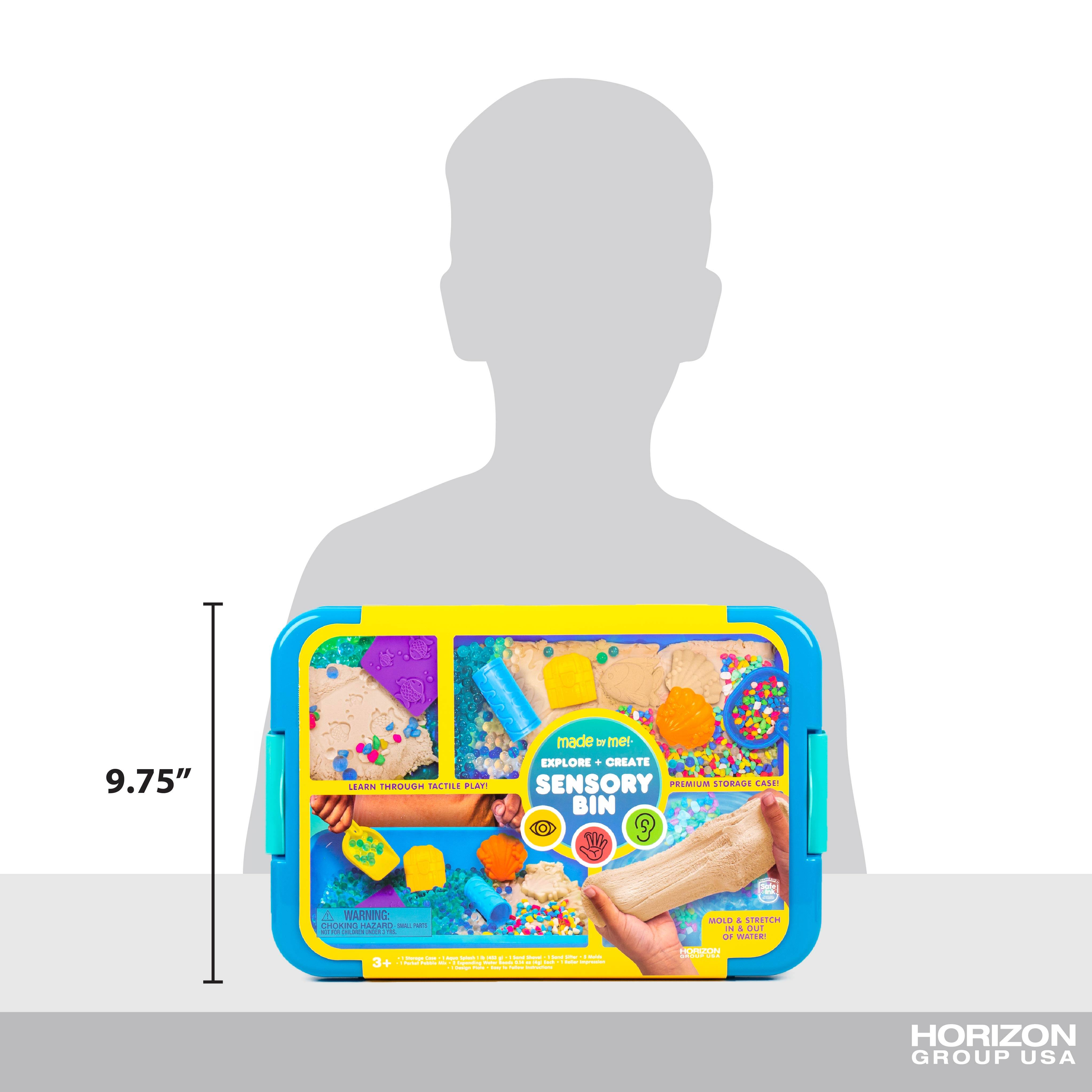 Horizon Made by Me Sea Life Sand Castle Sensory Bin