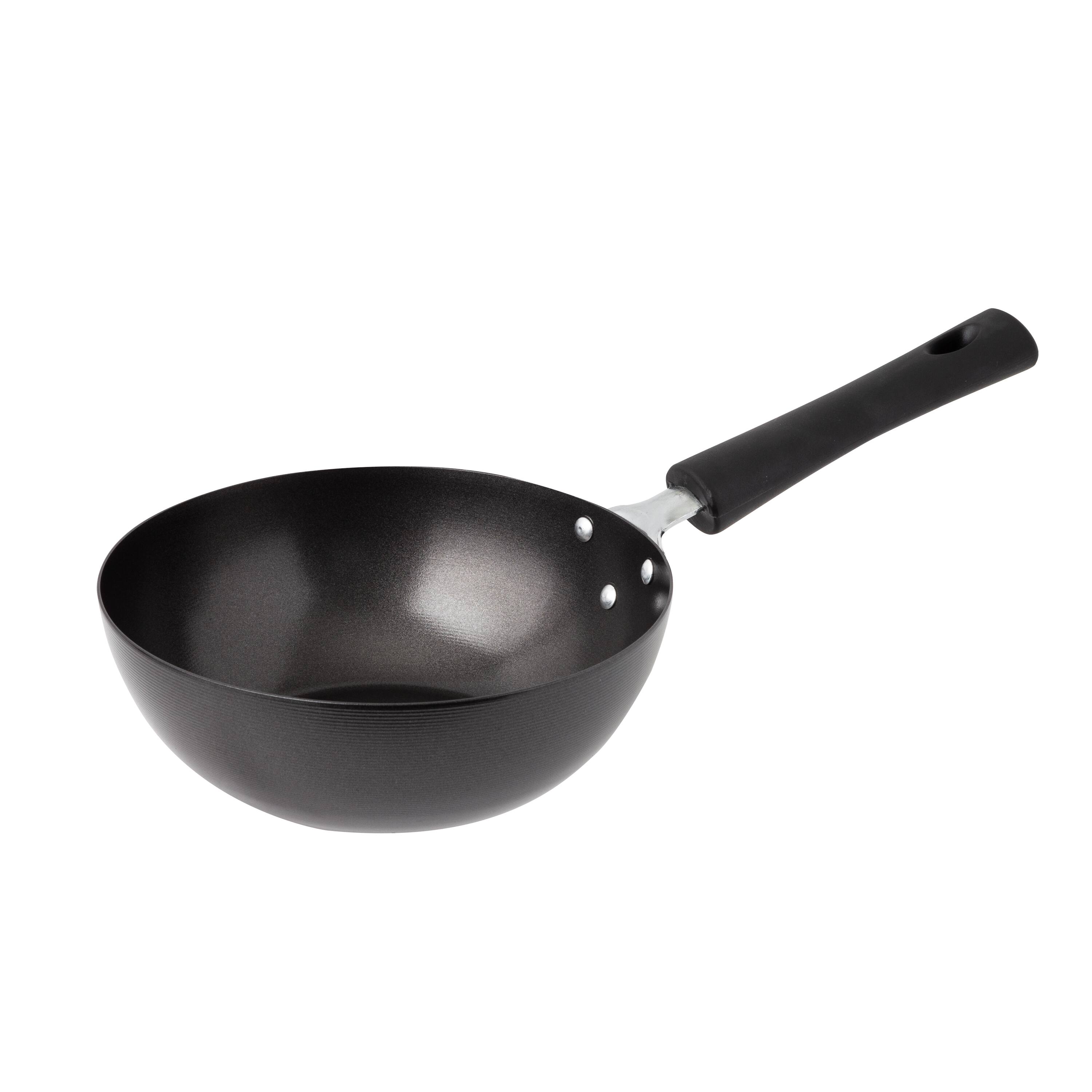 Joyce Chen 8&#x22; Carbon Steel Nonstick Stir Fry Pan with Bakelite Handle