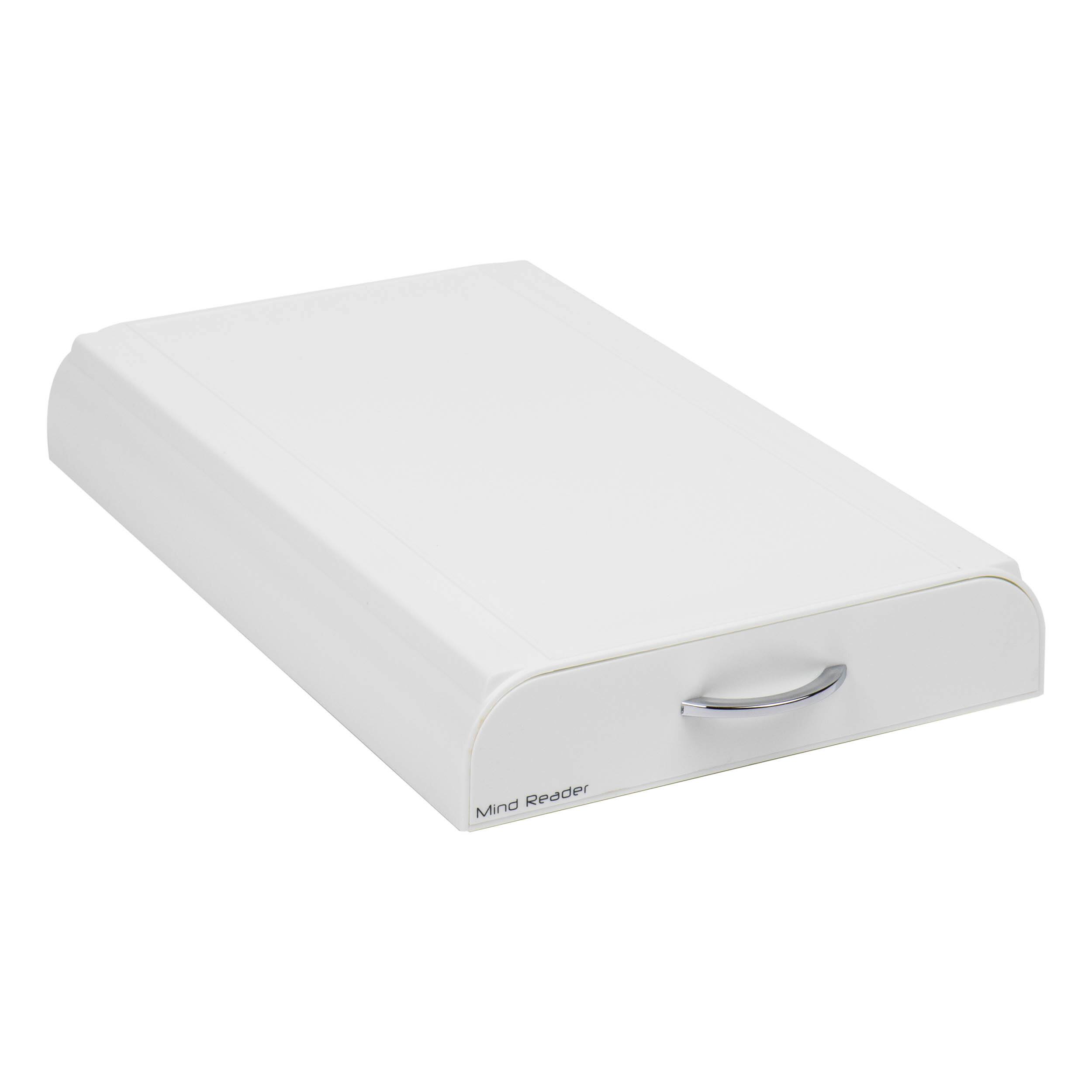 Mind Reader White 50 Capacity Coffee Pod Holder Drawer