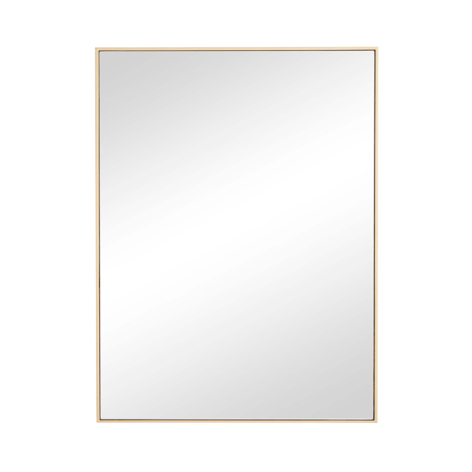 Gold Contemporary Wall Mirror