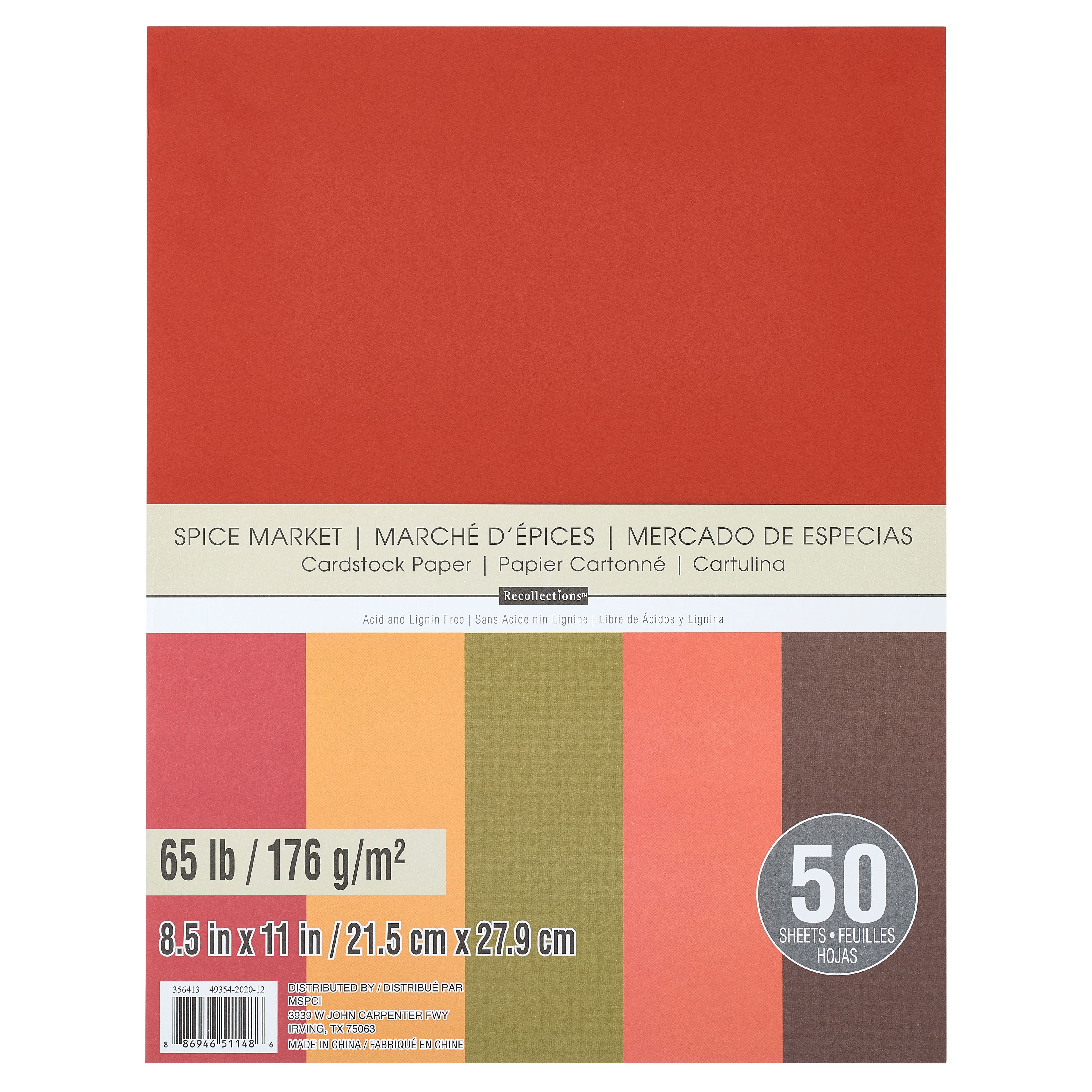 Spice Market Scrapbook Collection Kit 1-Pack 