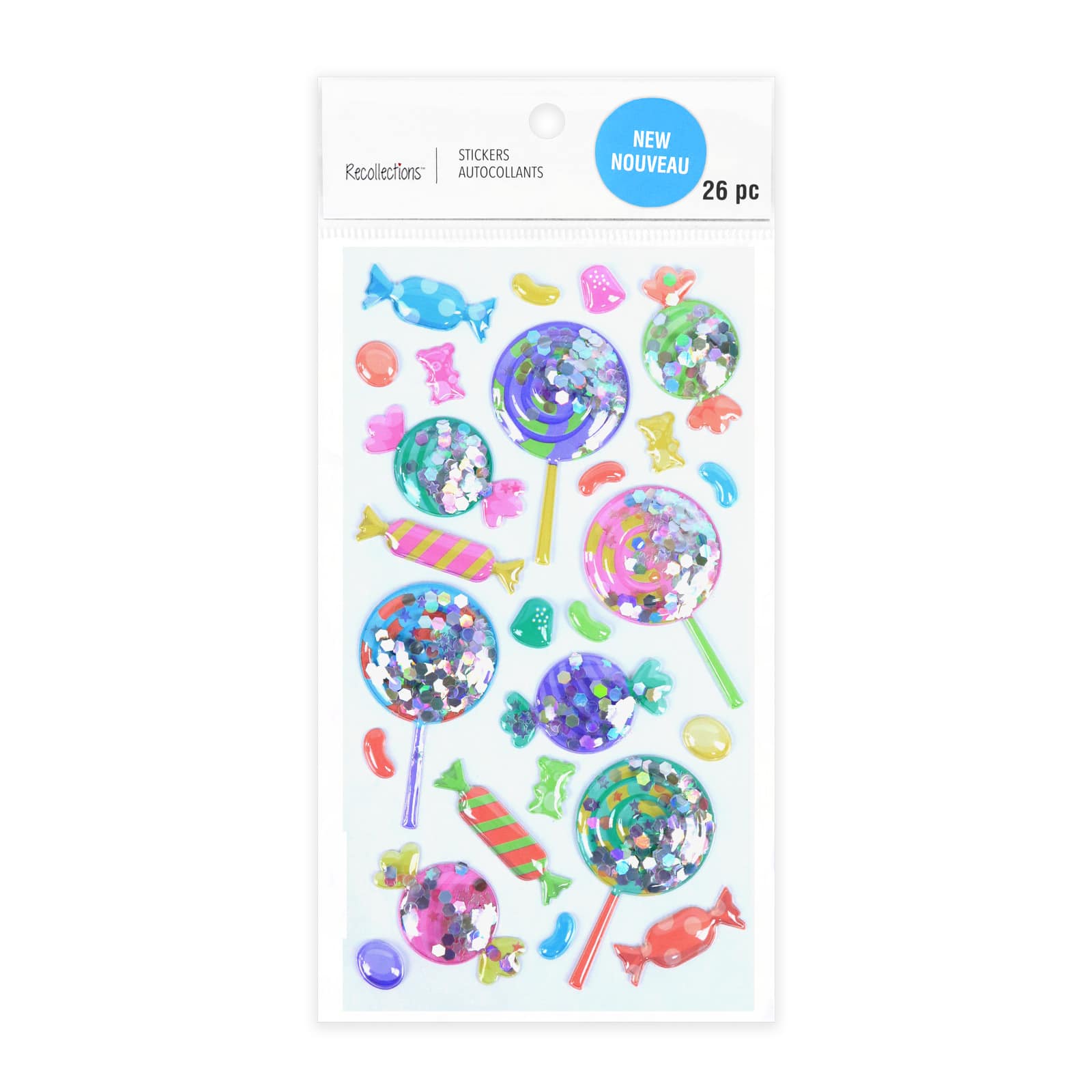 12 Pack: Shaker Candy Stickers by Recollections™